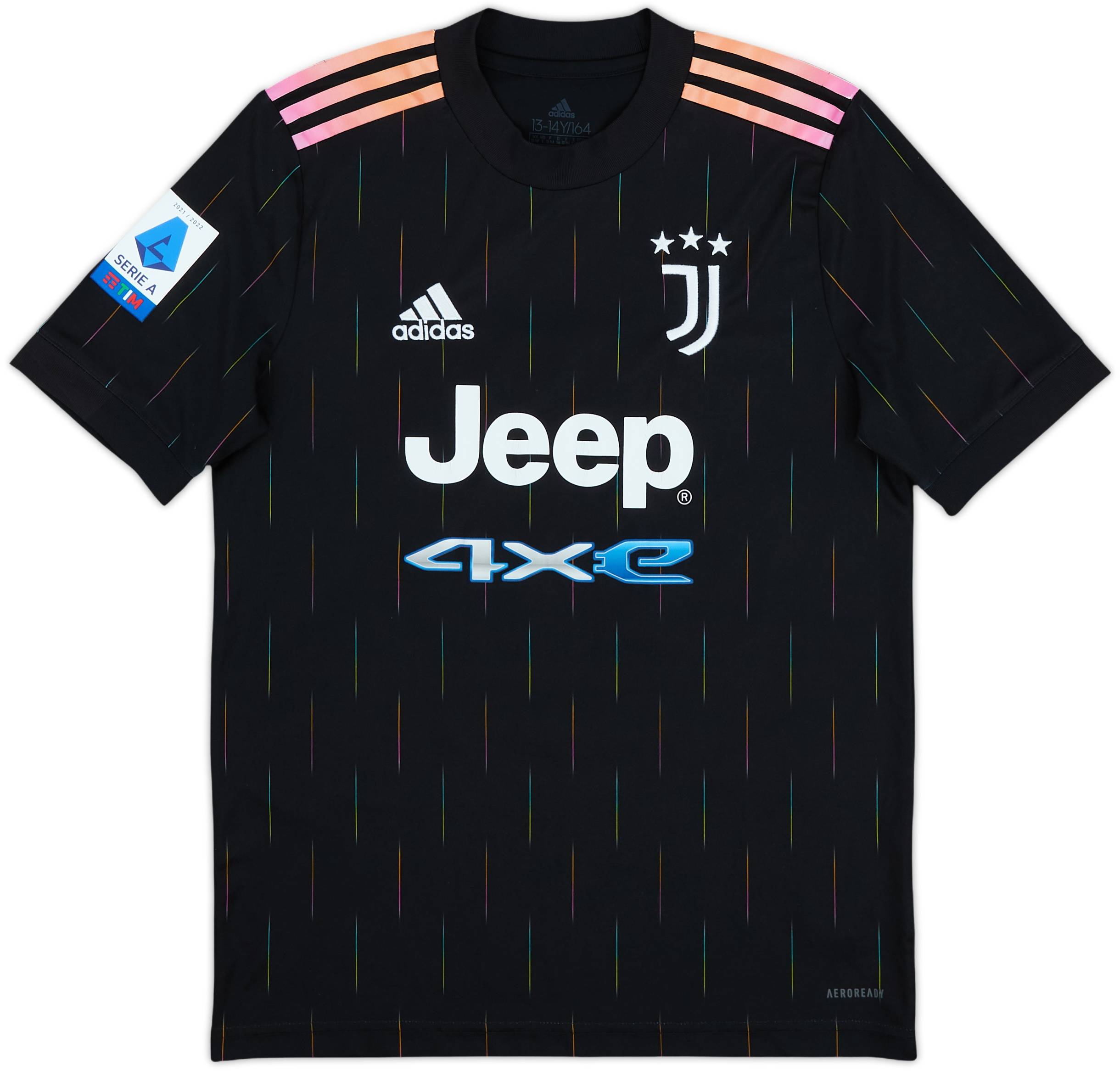 2021-22 Juventus Away Shirt Chiesa #22 - 6/10 - (L.Boys)