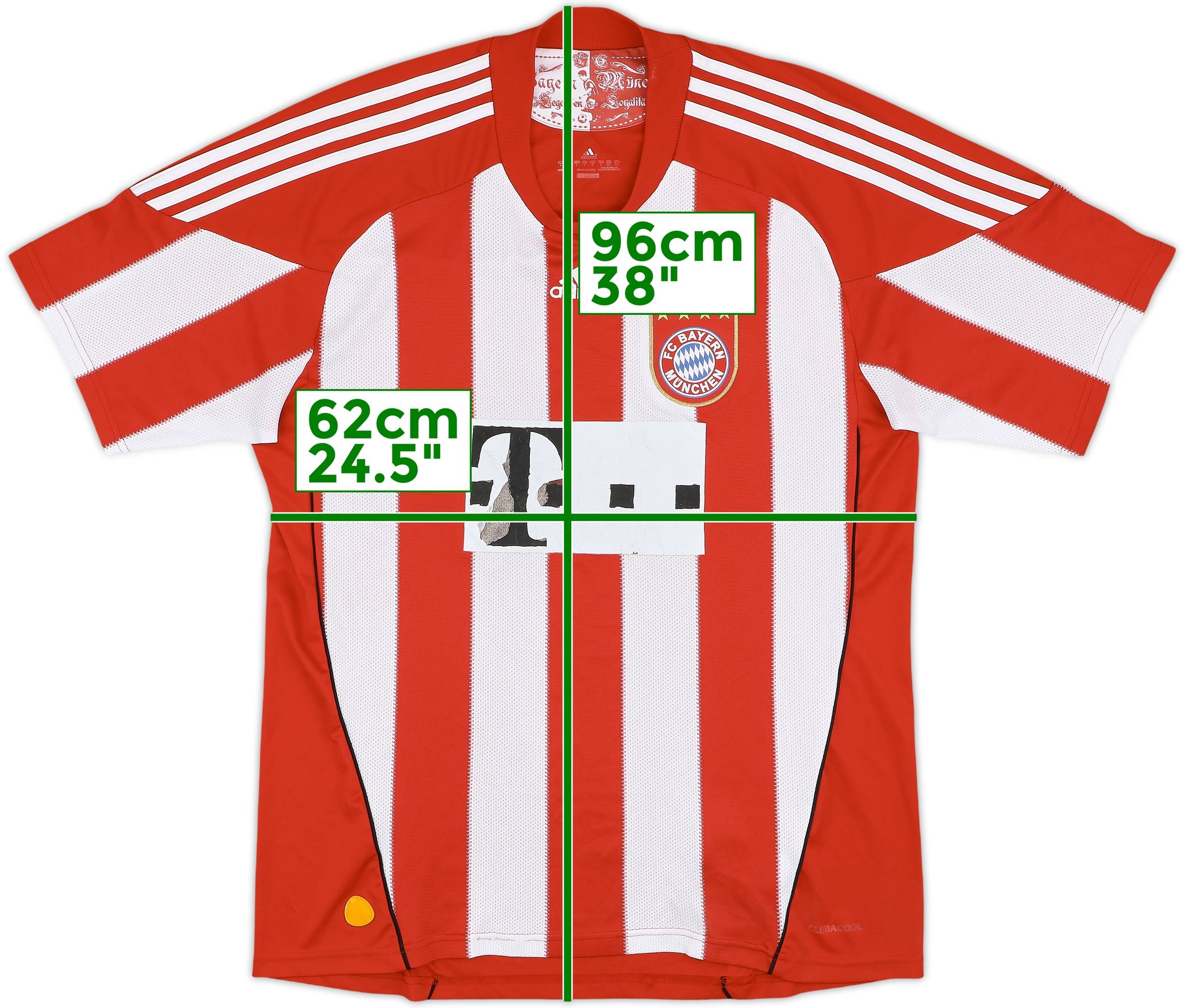 2010-11 Bayern Munich Home Shirt - 4/10 - (L)