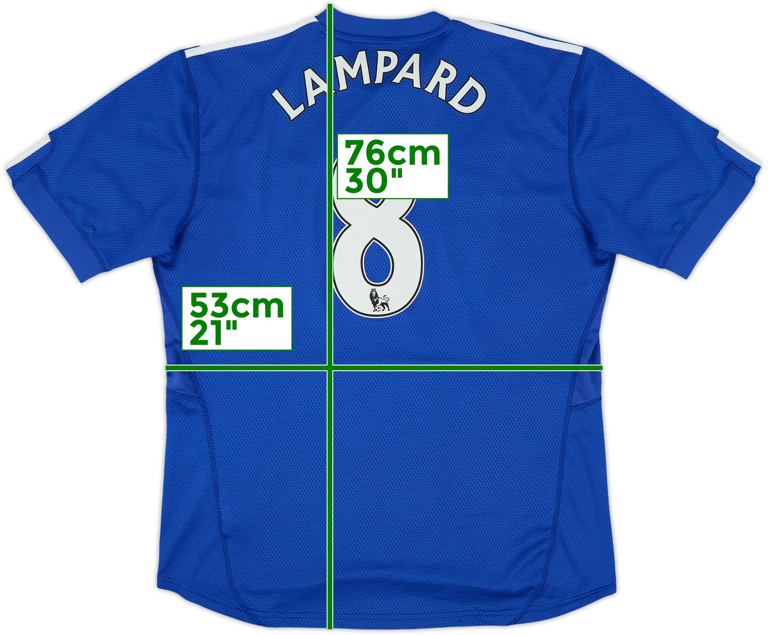 2009-10 Chelsea Home Shirt Lampard #8 - 7/10 - (L)