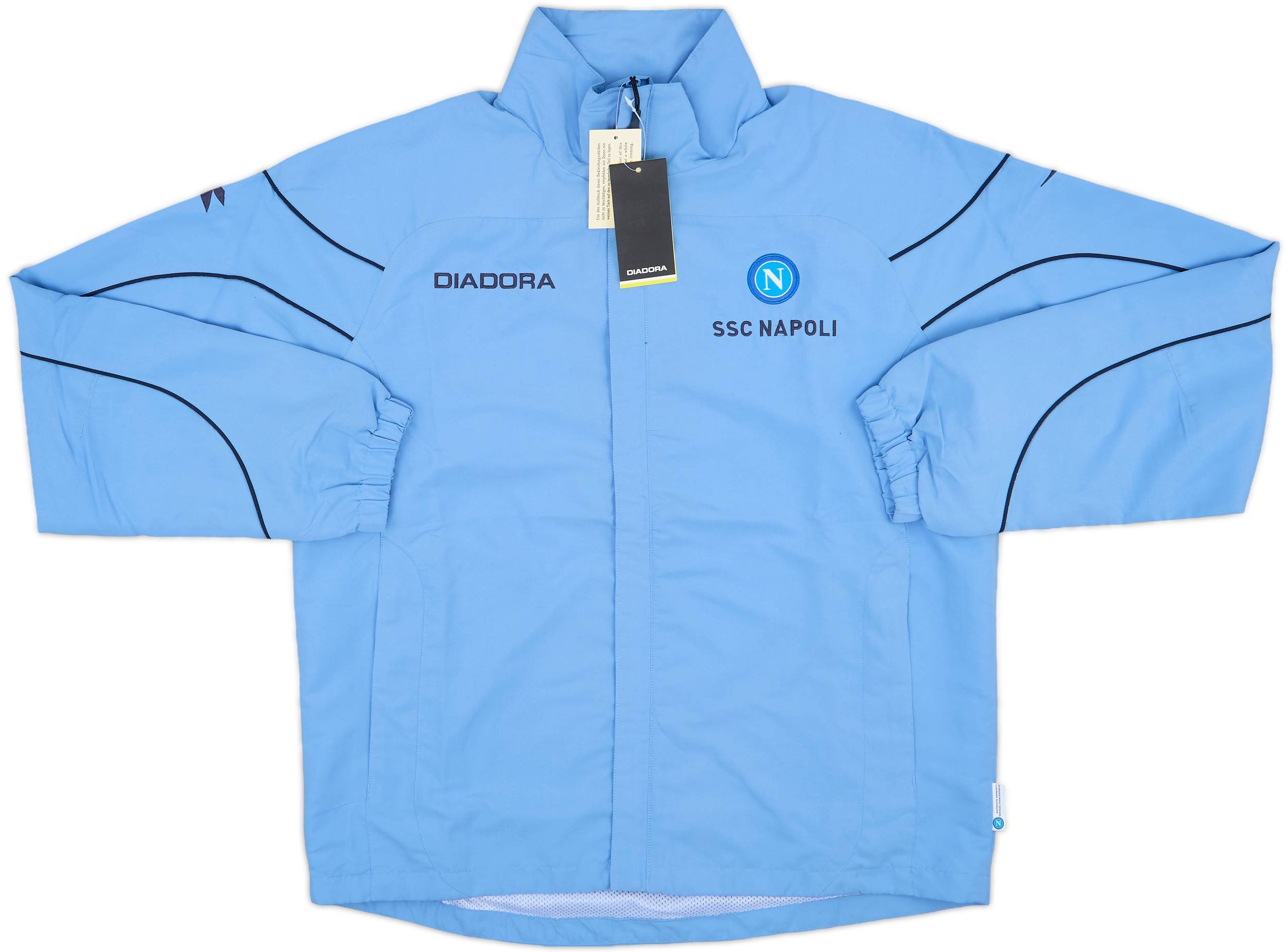 DIADORA SSCナポリ サッカーウェア XXL 2007-08 Napoli Diadora Full Tracksuit (S)