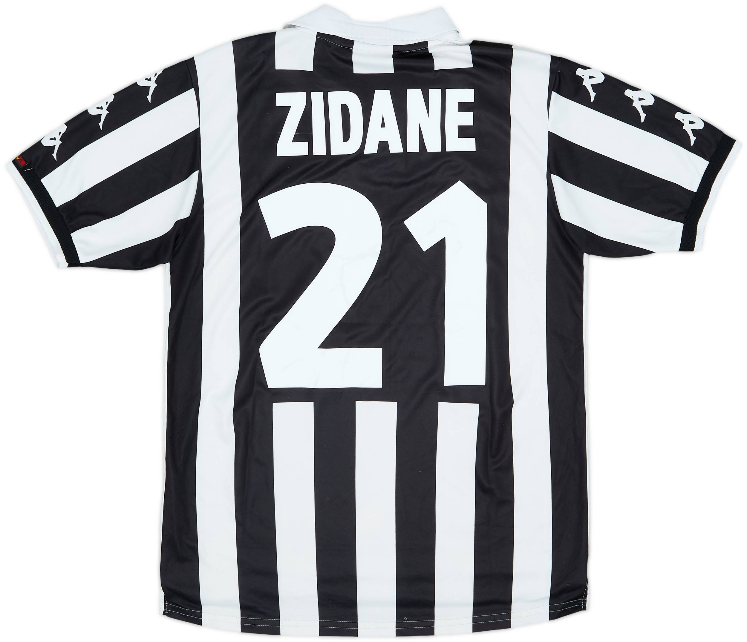 1999-00 Juventus Home Shirt Zidane #21 - 6/10 - (M)