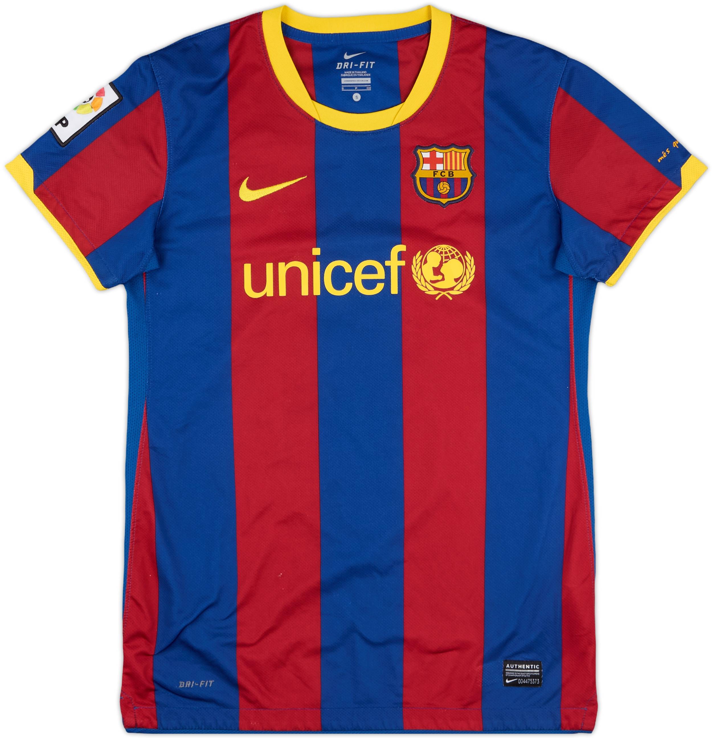 2009-10 Barcelona Home Shirt A.Iniesta #8 - 9/10 - (M)
