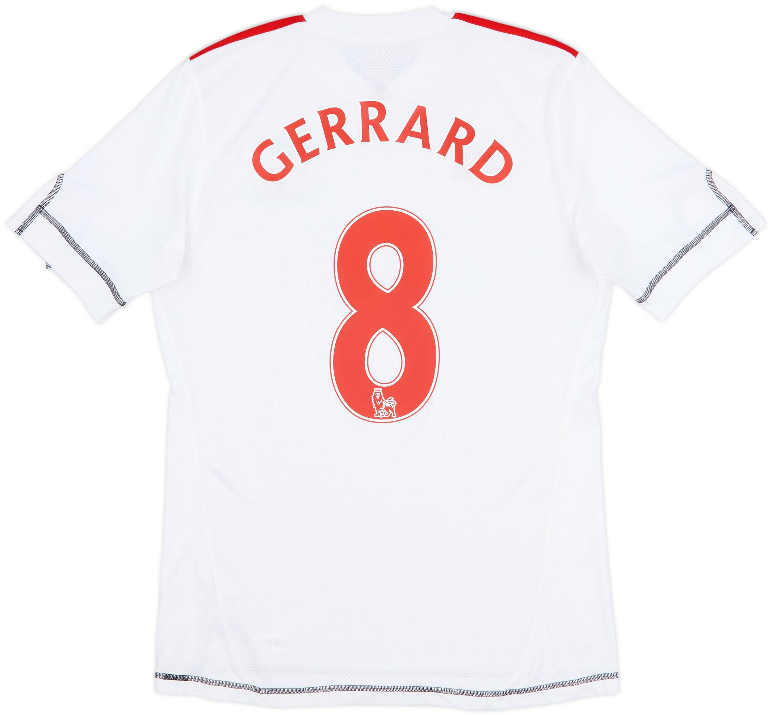 2009-10 Liverpool Third Shirt Gerrard #8 - 8/10 - (S)
