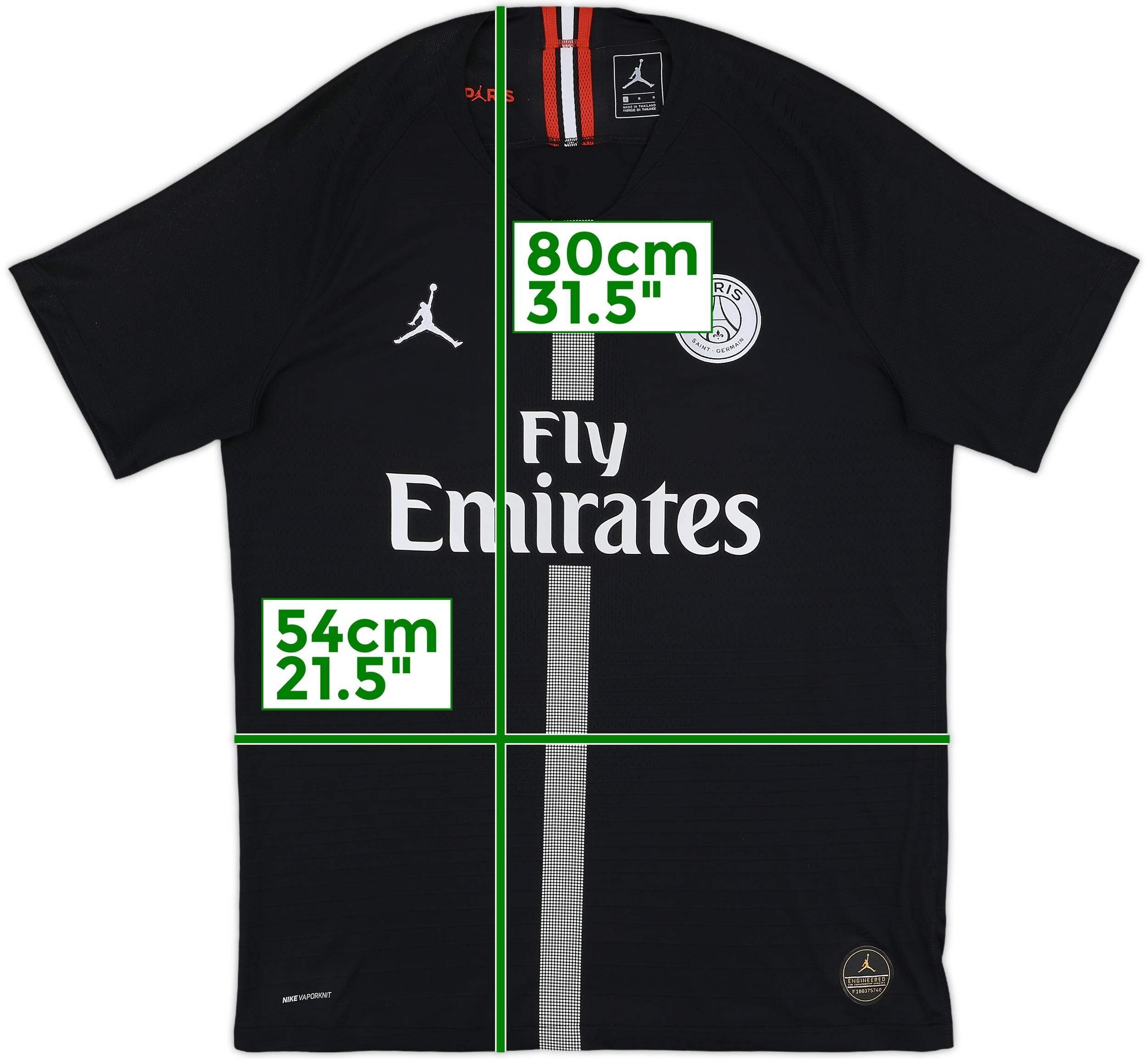 2018-19 Paris Saint-Germain Authentic Third/Home Shirt - 10