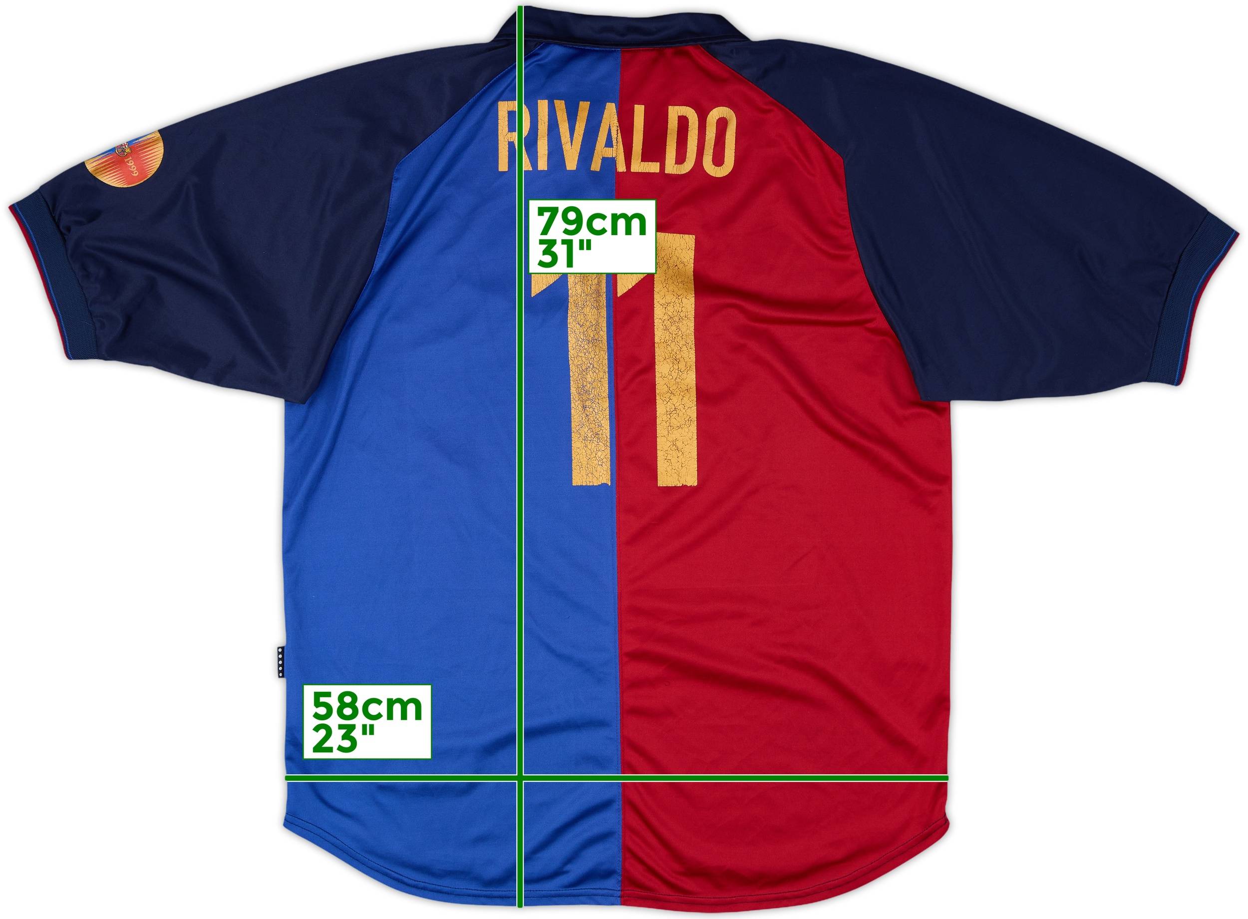 正規品 FCバルセロナ 1999年記念シャツ 99-00 GUARDIO Rare 1999 GUARDIOLA #4 Barcelona Champions League Vintage