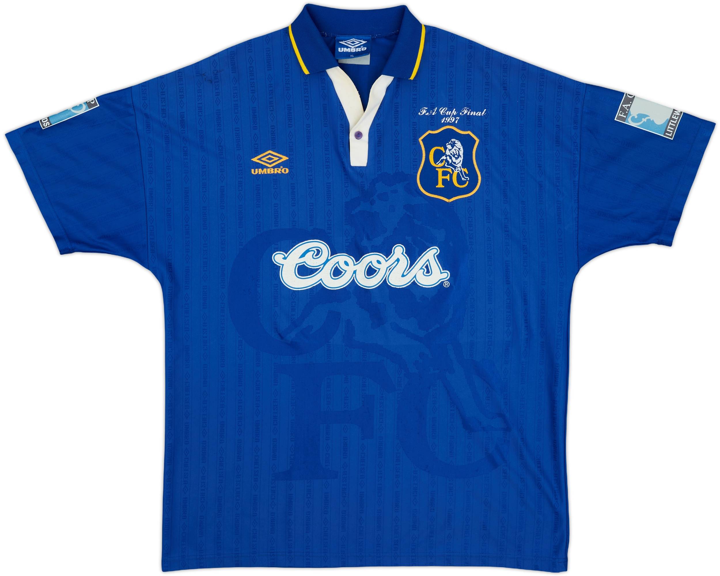 Chelsea 1997 Fa Jersey Chelsea Fa Cup Chelsea Fa Cup Special Kit