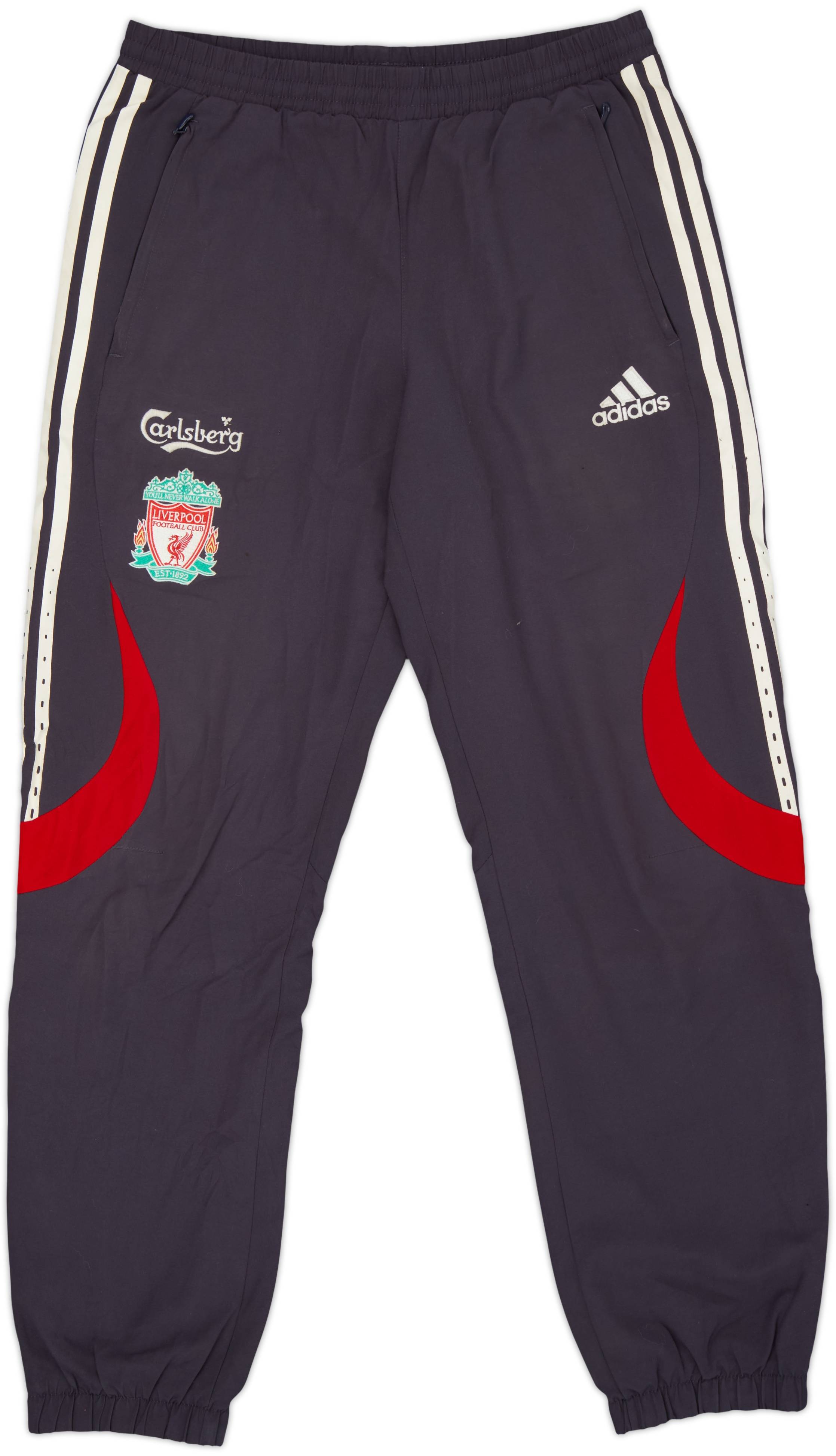 2006-07 Liverpool adidas Tracksuit - 8/10 - (S)