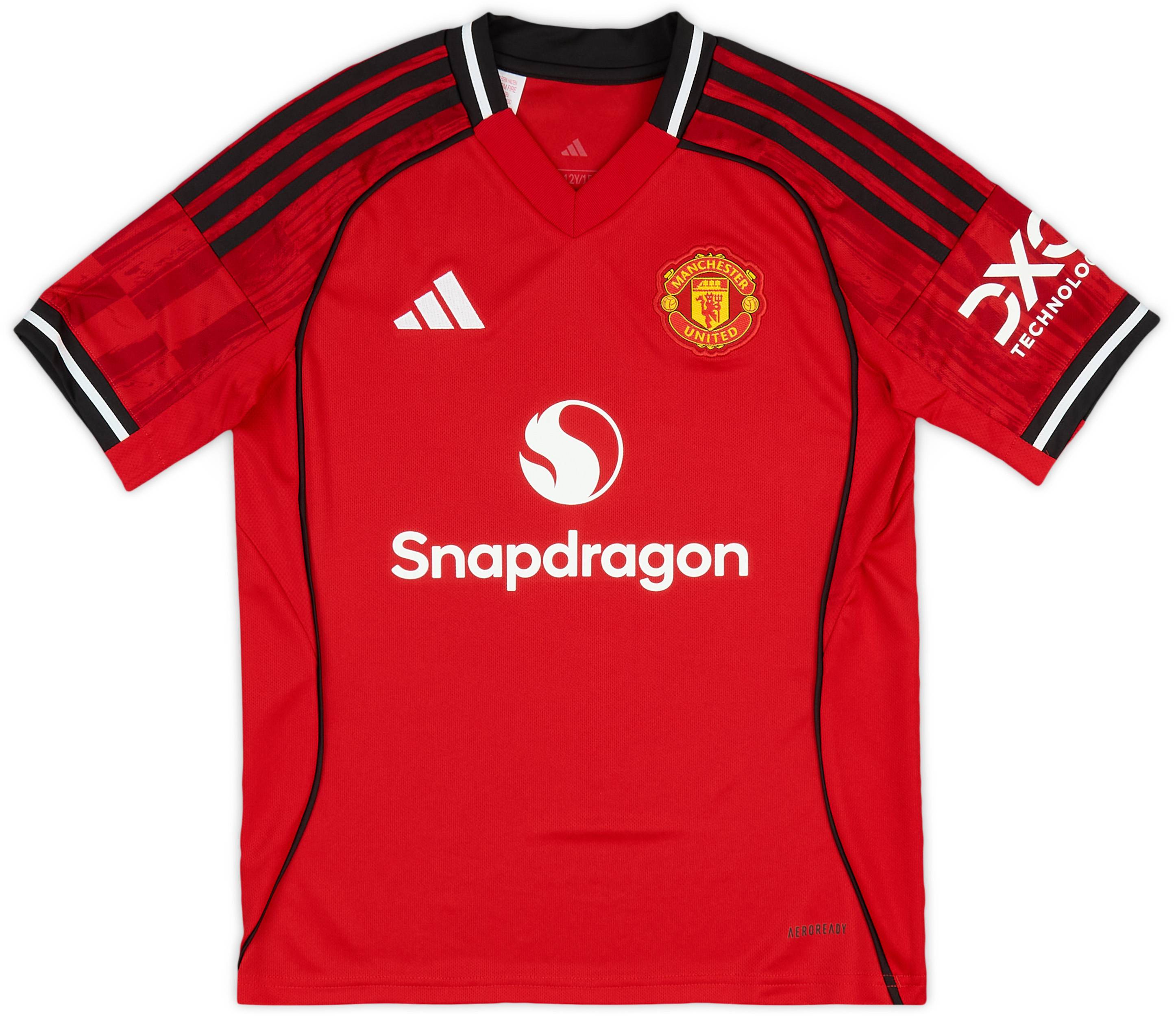 2025-26 Manchester United Home Shirt Cunha #10 (KIDS)