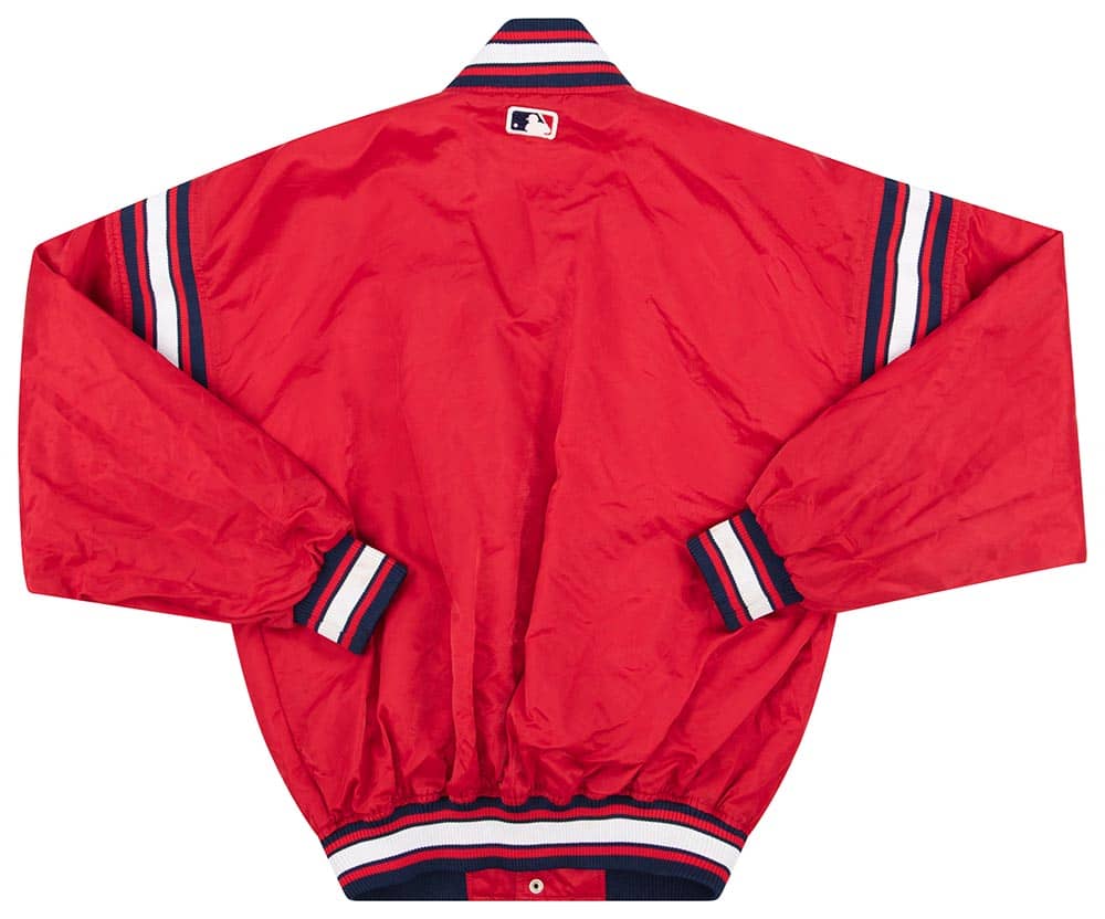 1990s Cleveland Indians Starter Satin Jacket M