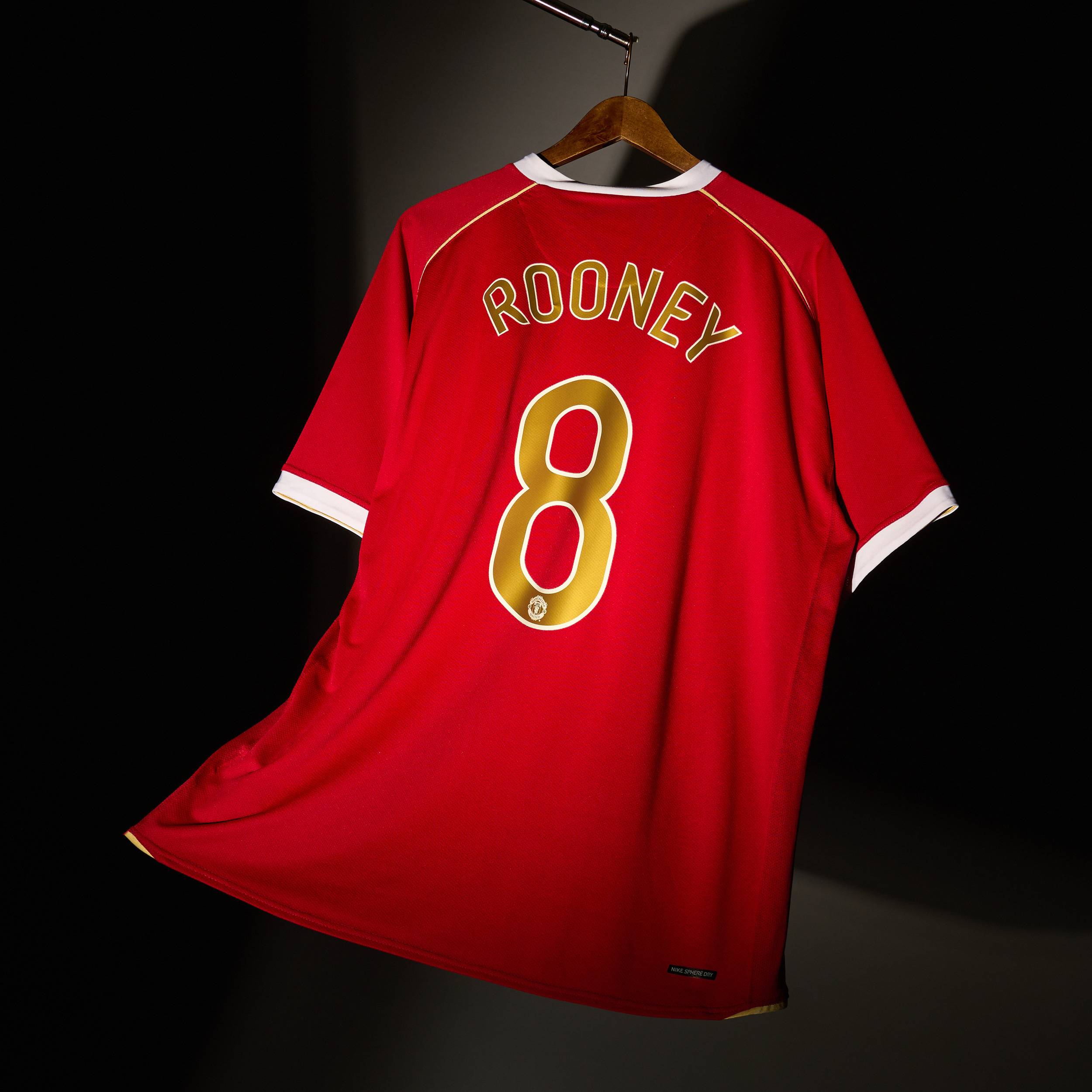2006-07 Manchester United Home Shirt Rooney #8