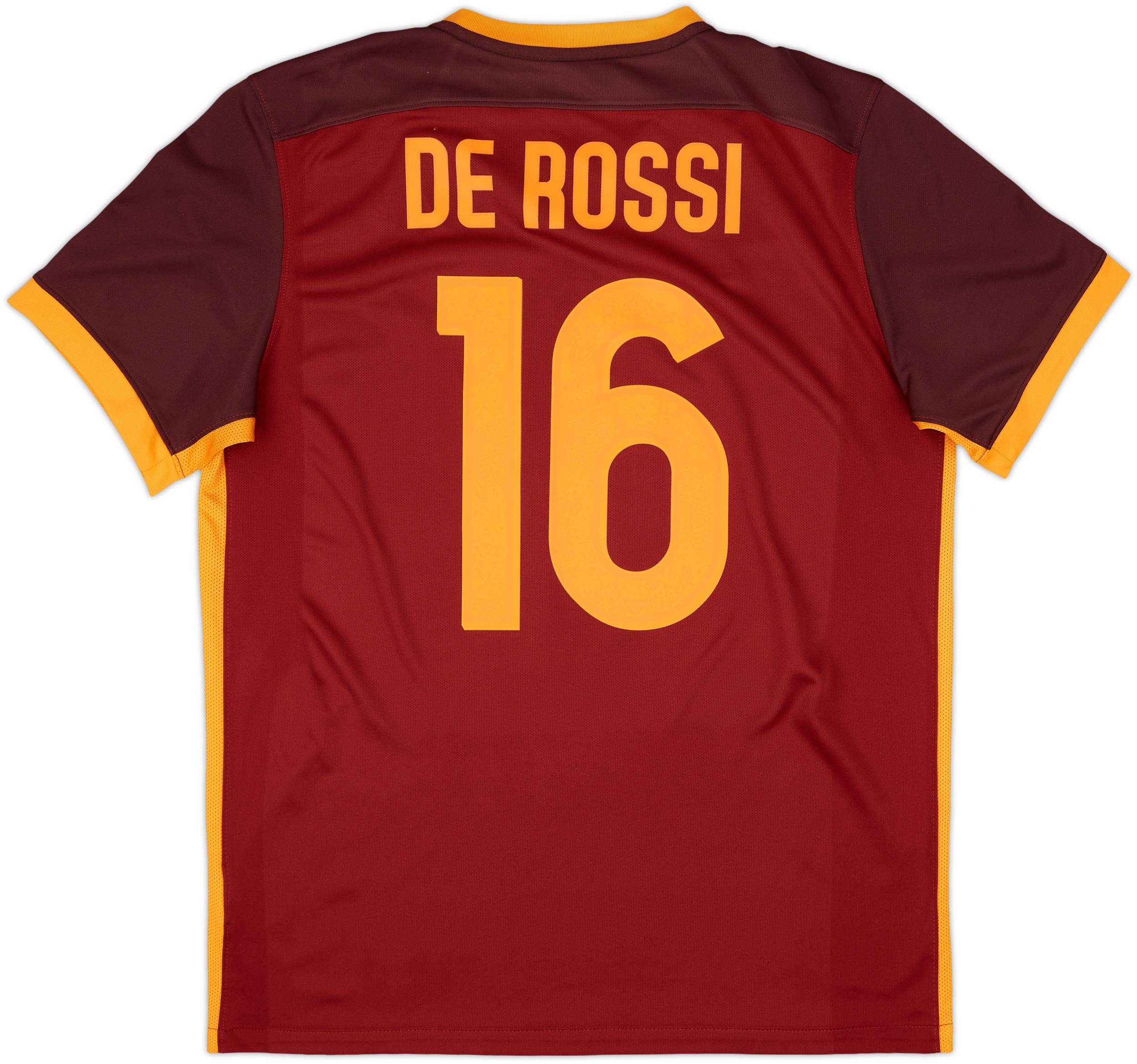 ASローマ DE ROSSI 16番 シャツ Kappa 【公式通販】