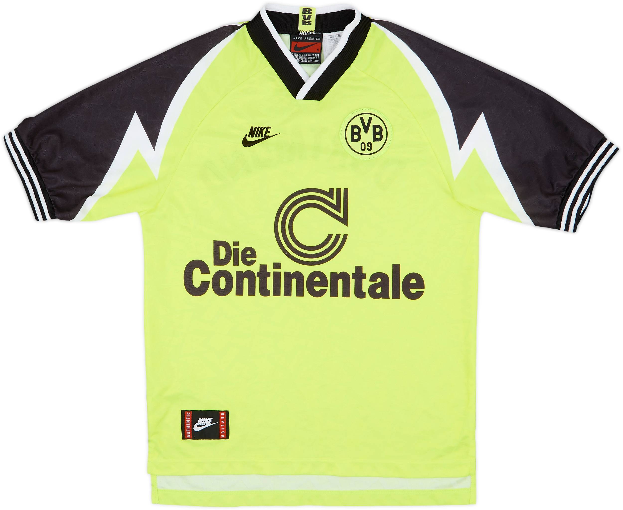 1995-96 Borussia Dortmund Home Shirt - 9/10 - (S)