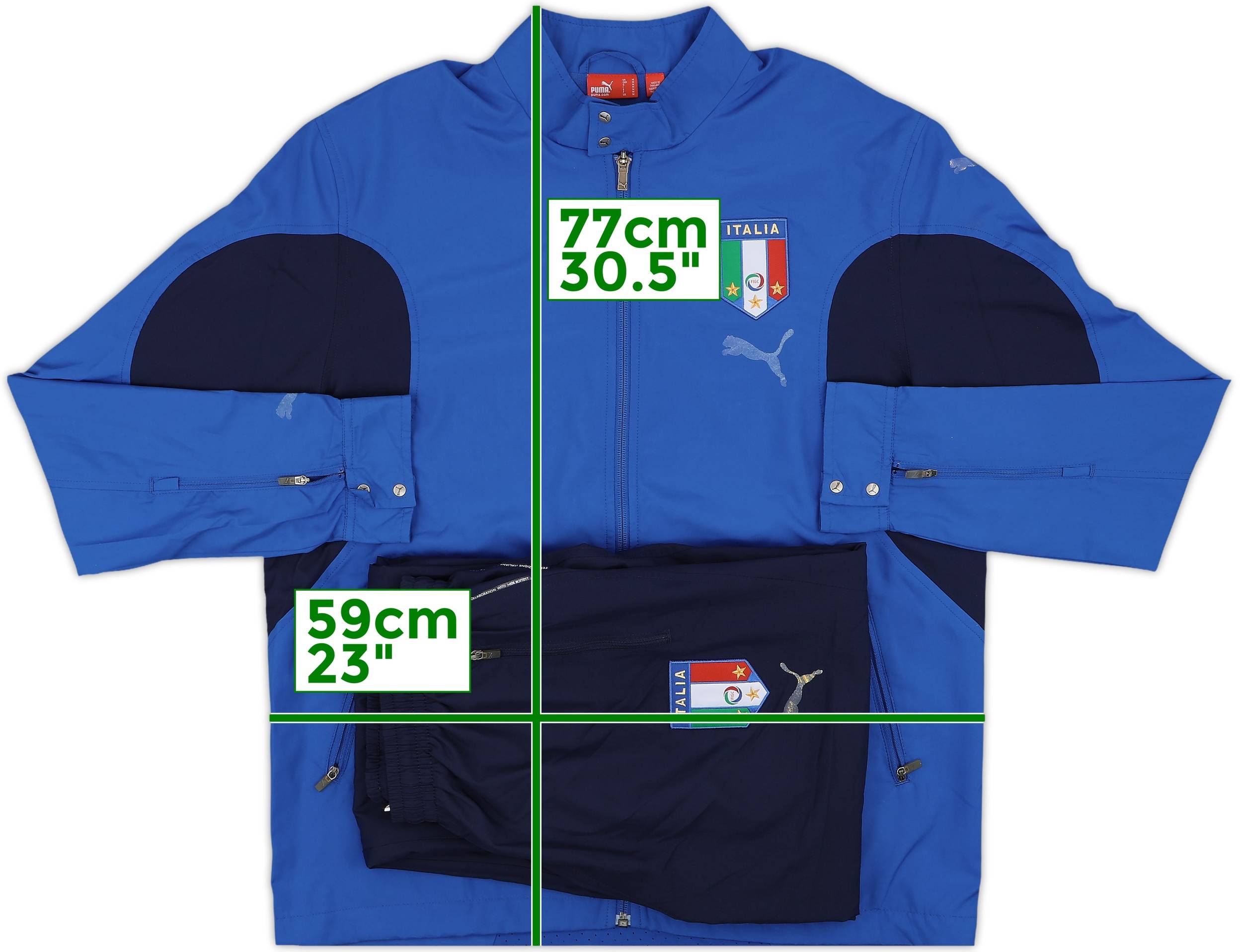 2006-08 Italy Puma Tracksuit - 5/10 - (M)