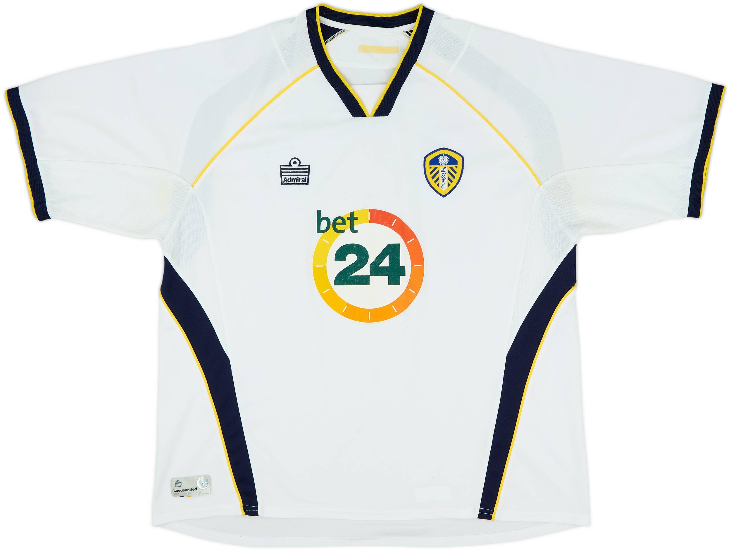 seven star　Leeds United　ユニフォーム　B3137 Leeds United Seven Star football jersey B3137 used vintage