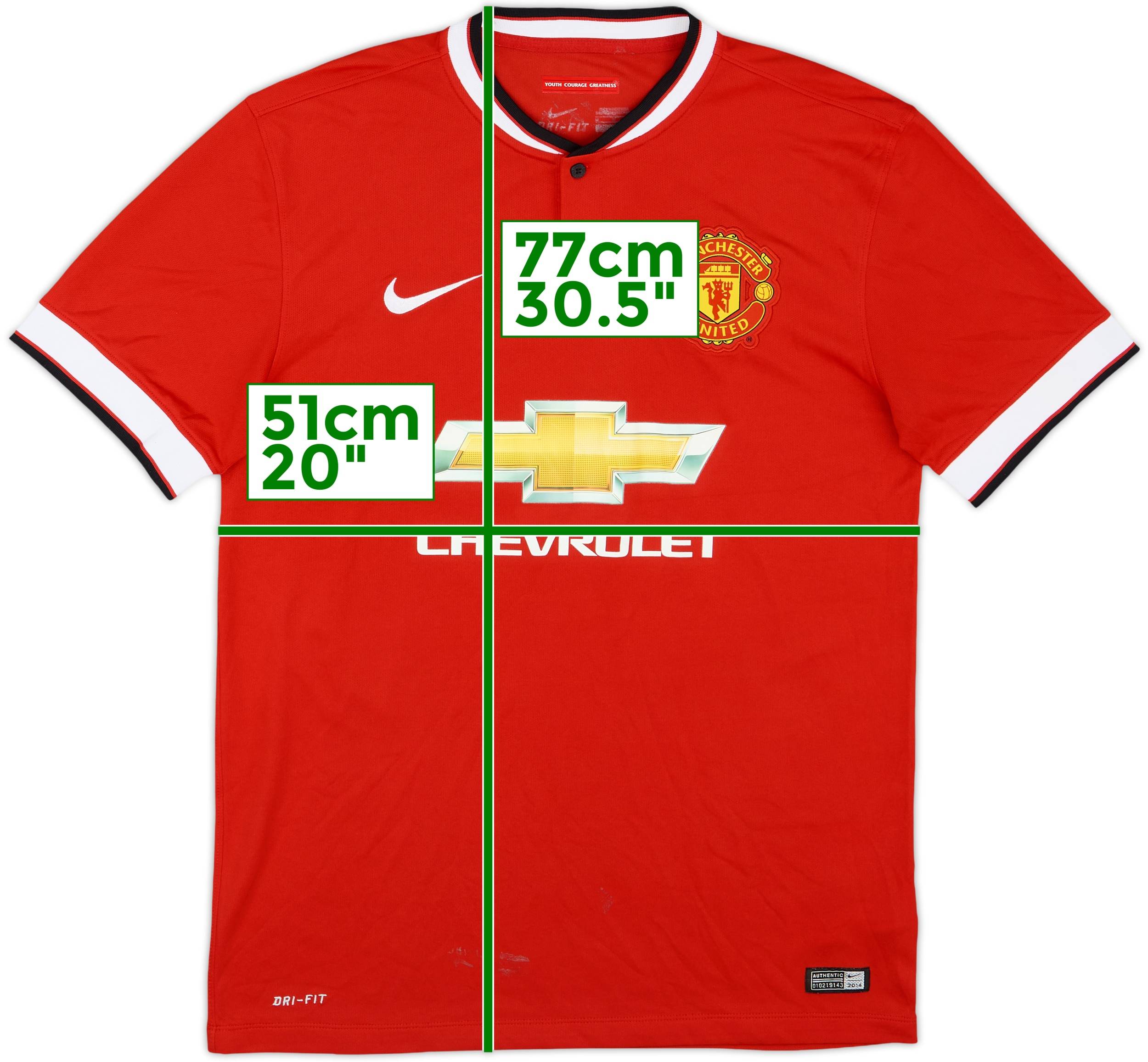 マンチェスター・ユナイテッド ROONEY 10番 シャツ 2014-15 Manchester United Home Shirt Rooney #10
