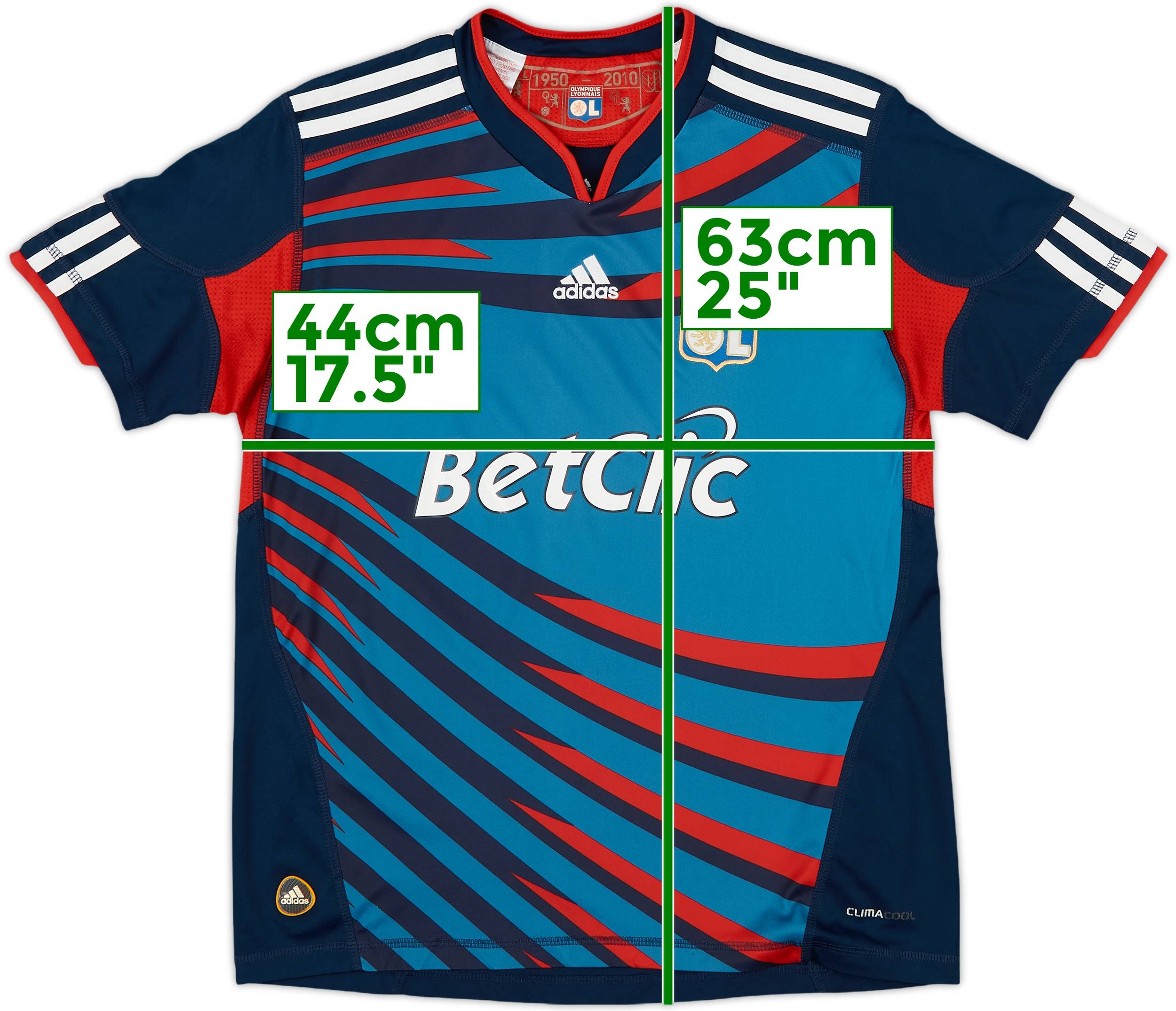 2010-11 Lyon Third Shirt - 8/10 - (XL.Boys)