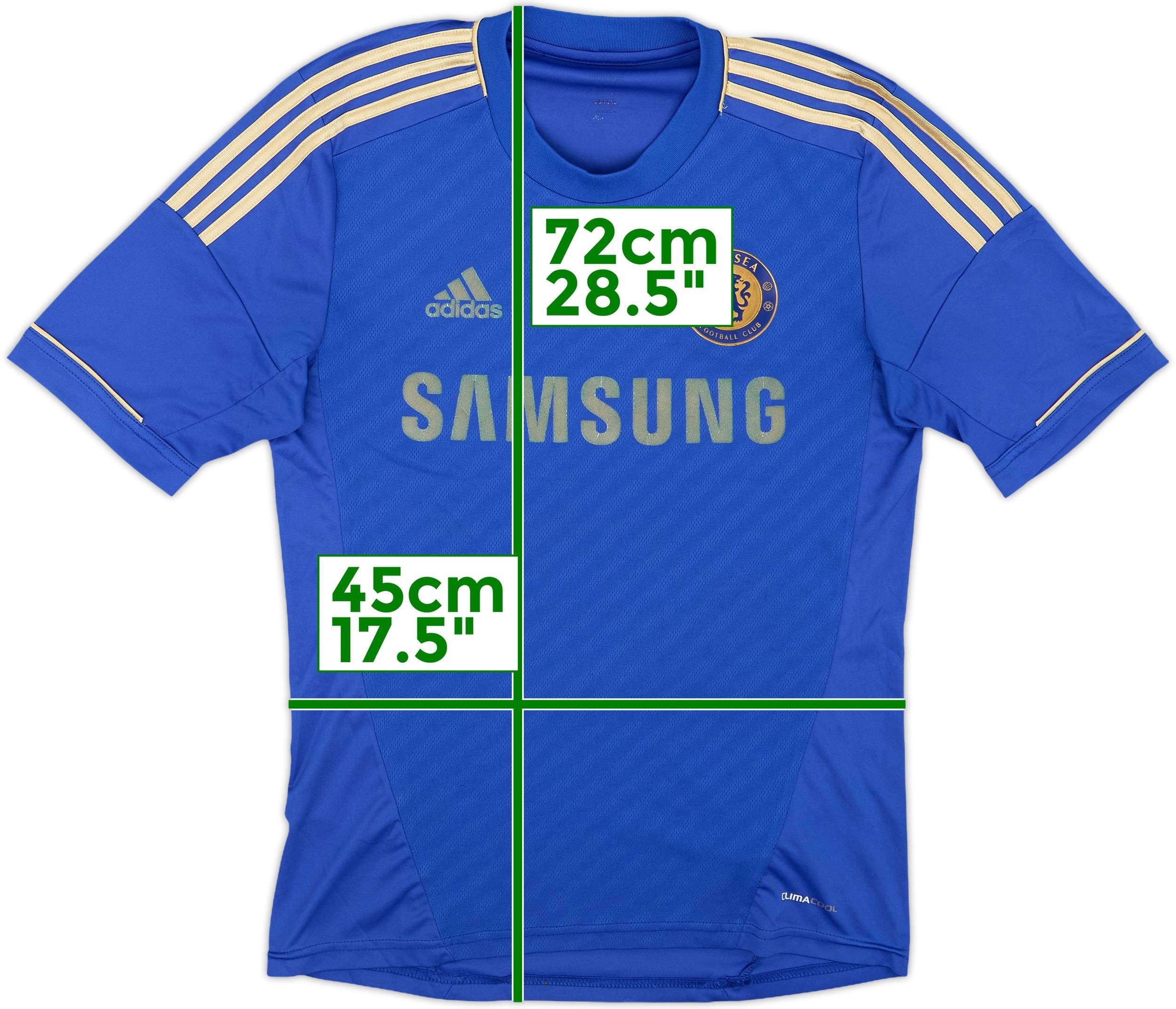 2012-13 Chelsea Home Shirt Hazard #17 - 5/10 - (M)