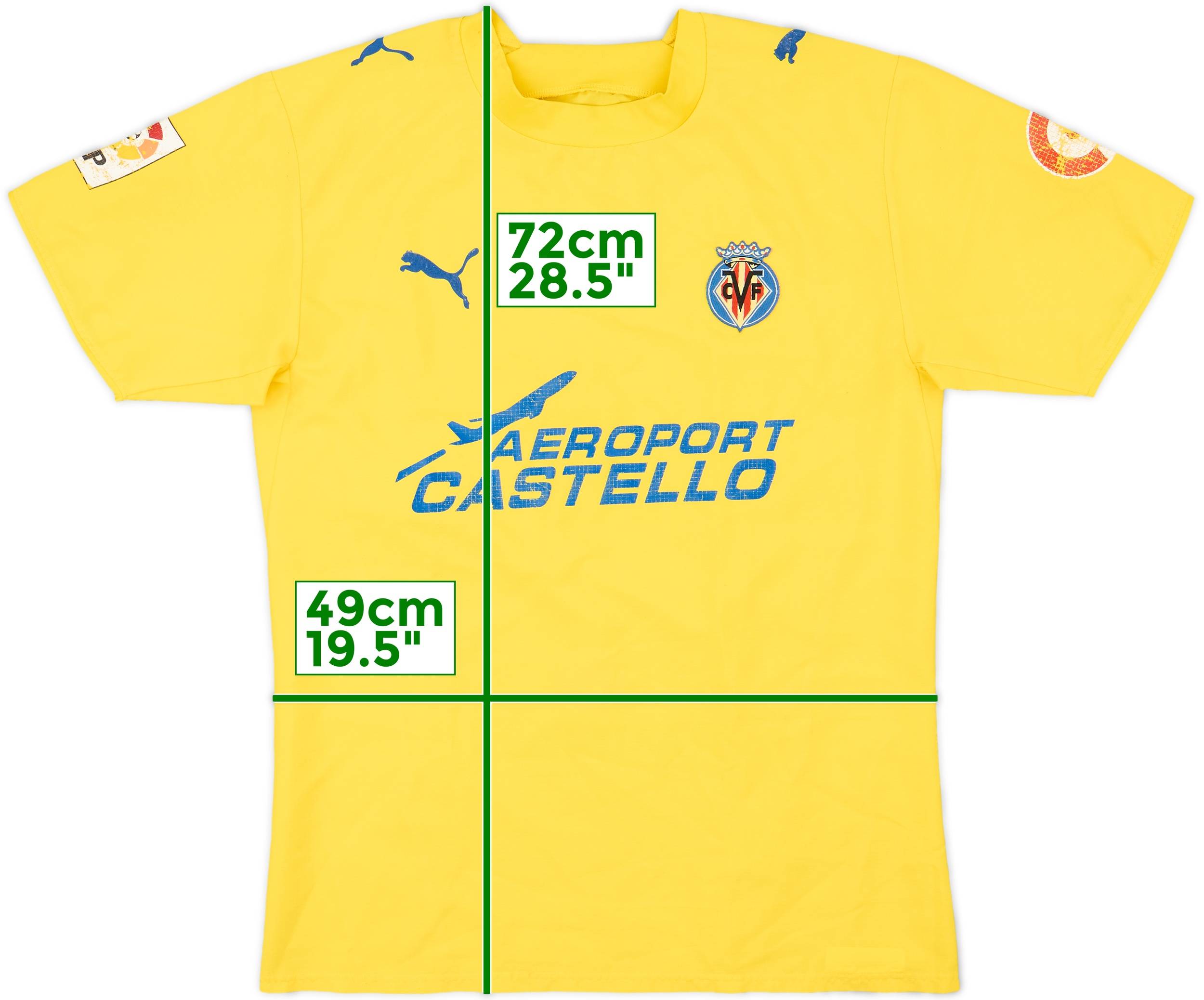 2006-07 Villarreal Home Shirt - 6/10 - (S)