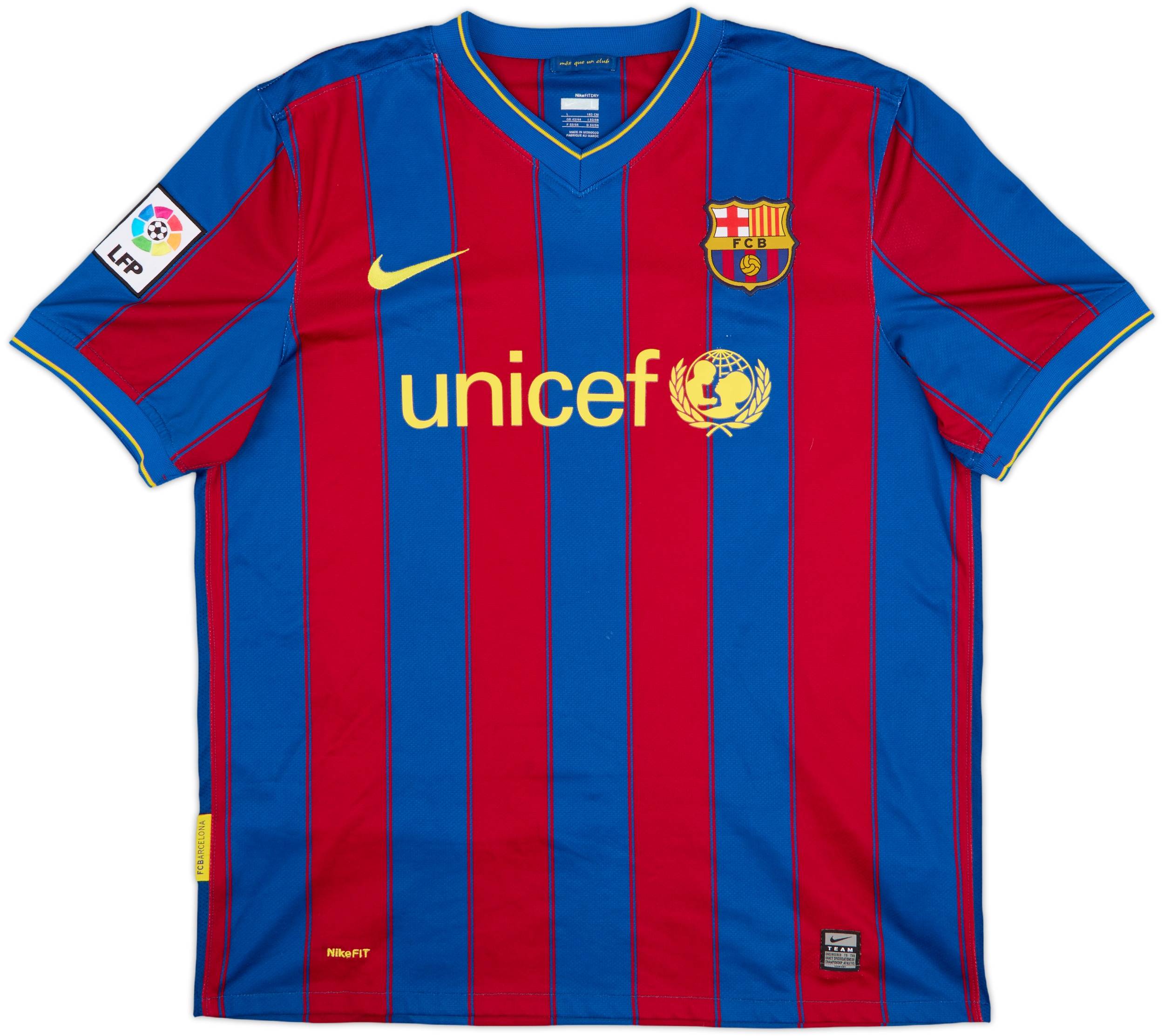 Vintage Ibrahimovic Barcelona 09/10 Size M Nike Long Sleeve