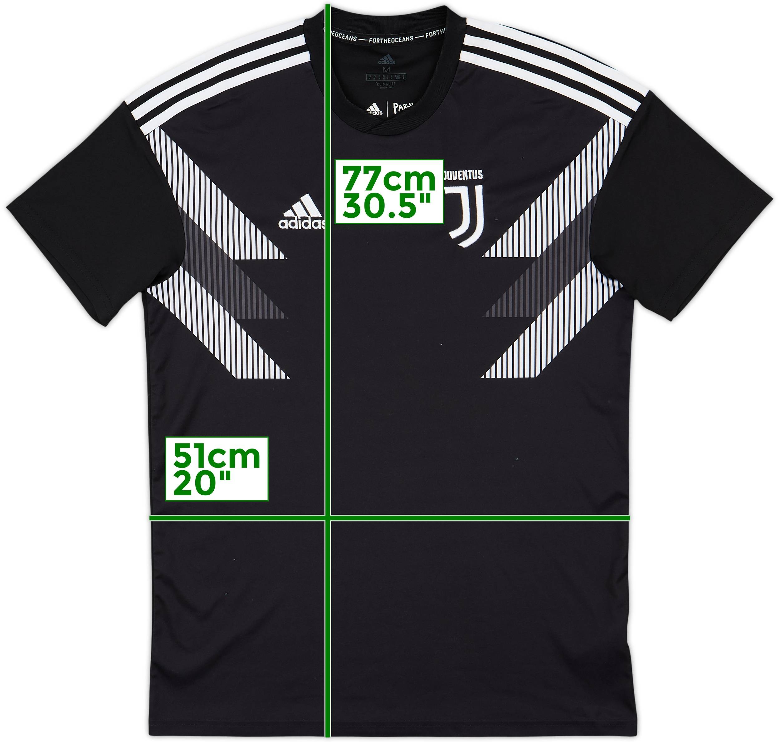 2018-19 Juventus adidas Training Shirt - 8/10 - (M)