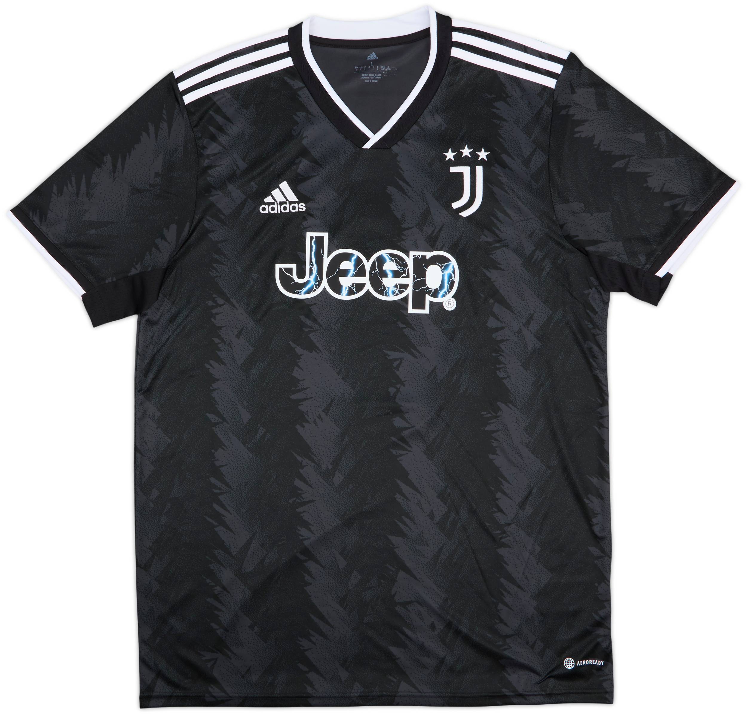 日本初の 2022-23 Juventus (L) - 10/10 - #7 Chiesa Shirt Away ウェア