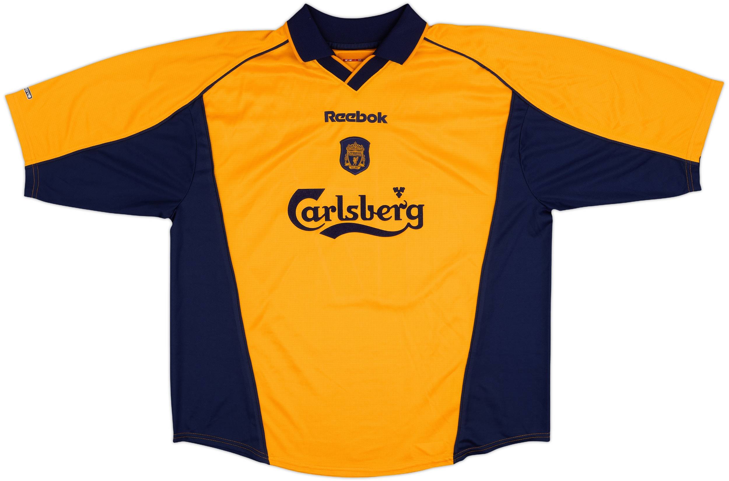 2000-02 Liverpool Away Shirt & Shorts Gerrard #17 - 9/10 - (XL)