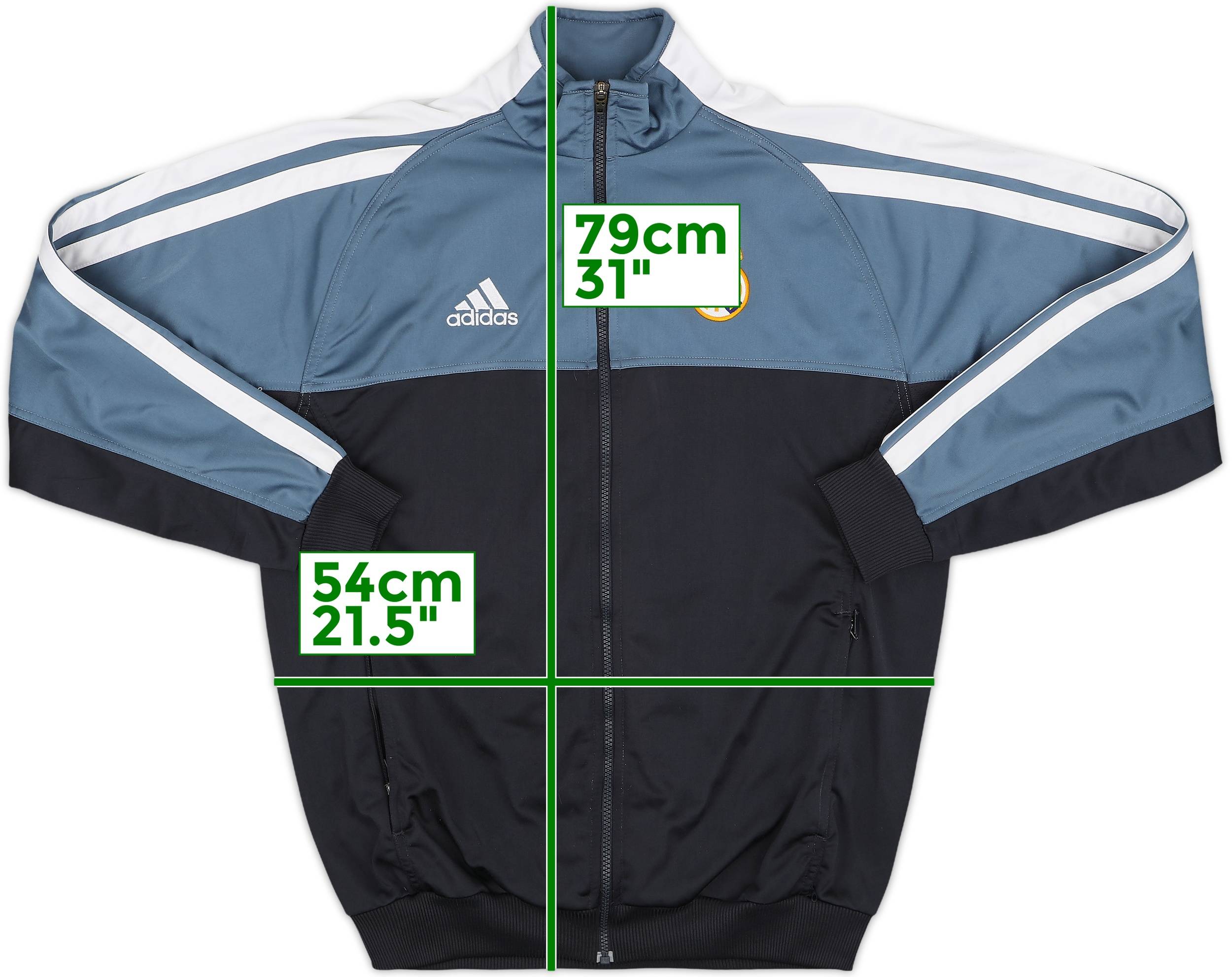 00'S adidas LA LIGA REAL MADRID Real Madrid jersey track