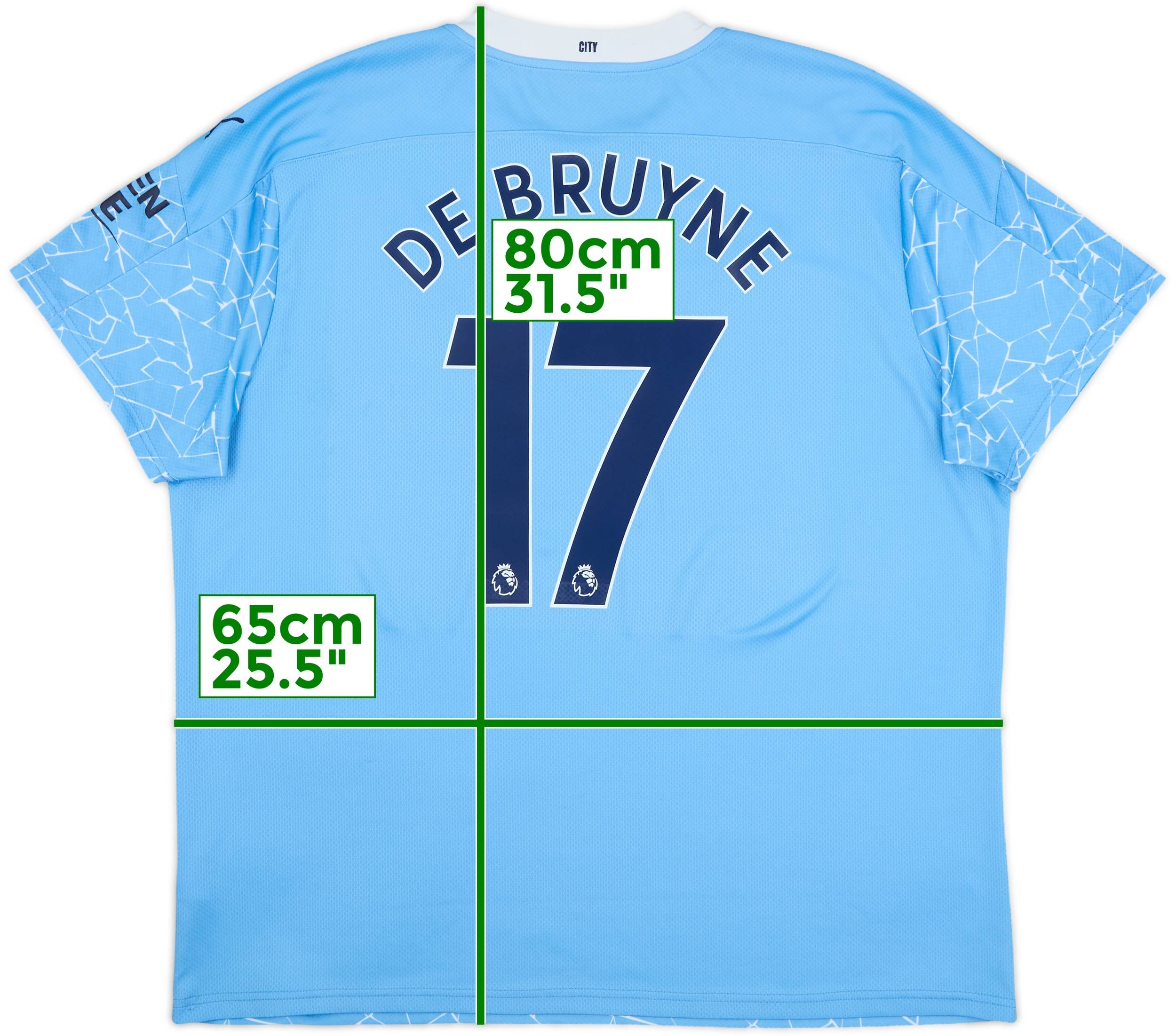 マンチェスター・シティ DE BRUYNE 17 オーセンティック L