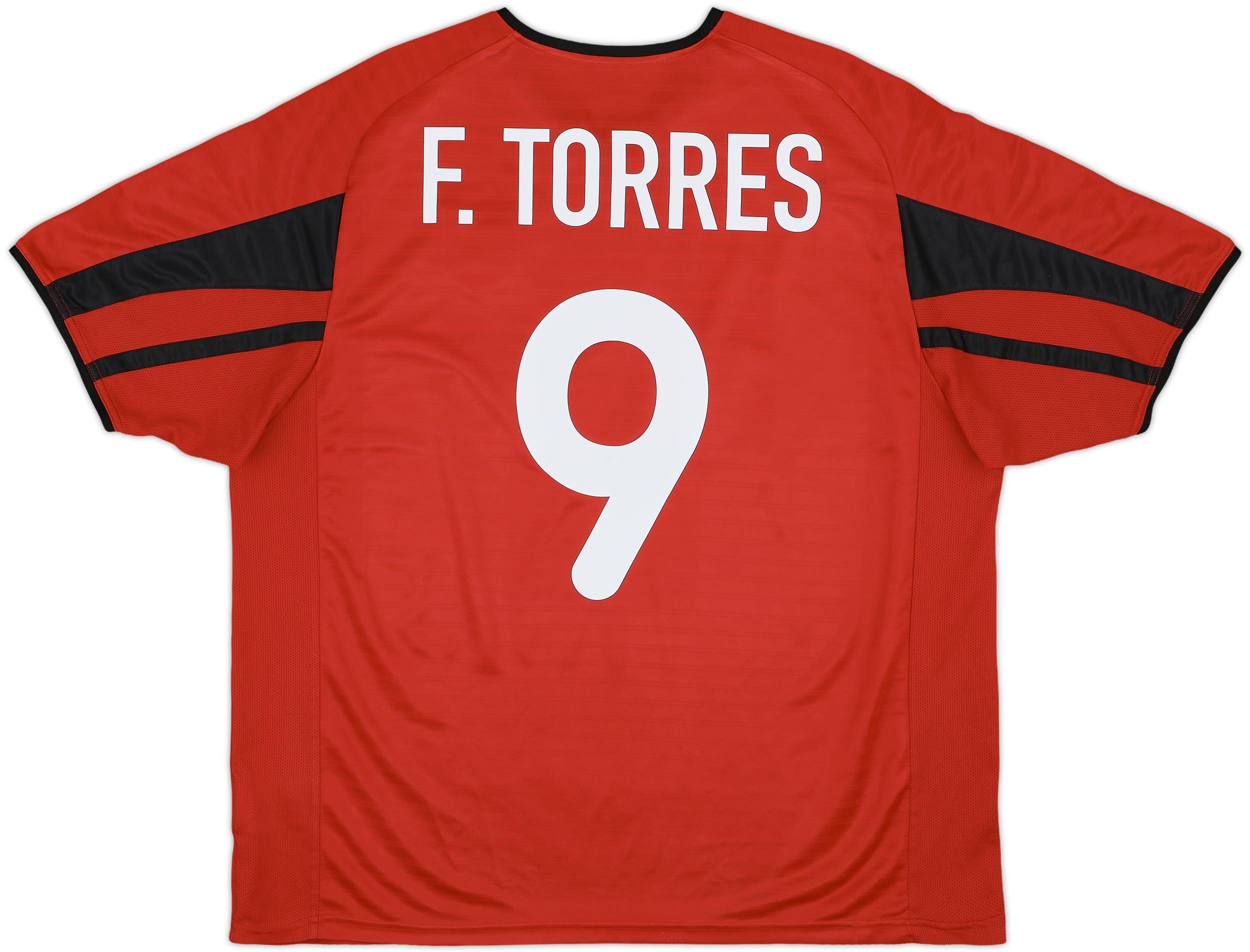 2014-15 Atletico Madrid Away L/S Shirt F.Torres #19 - 7/10 - (L)