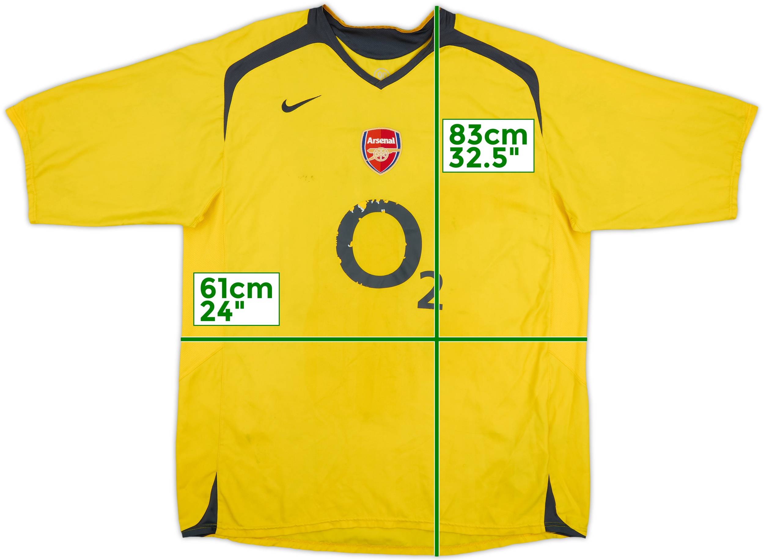 2006-07 Arsenal Away Shirt - 5/10 - (XXL)
