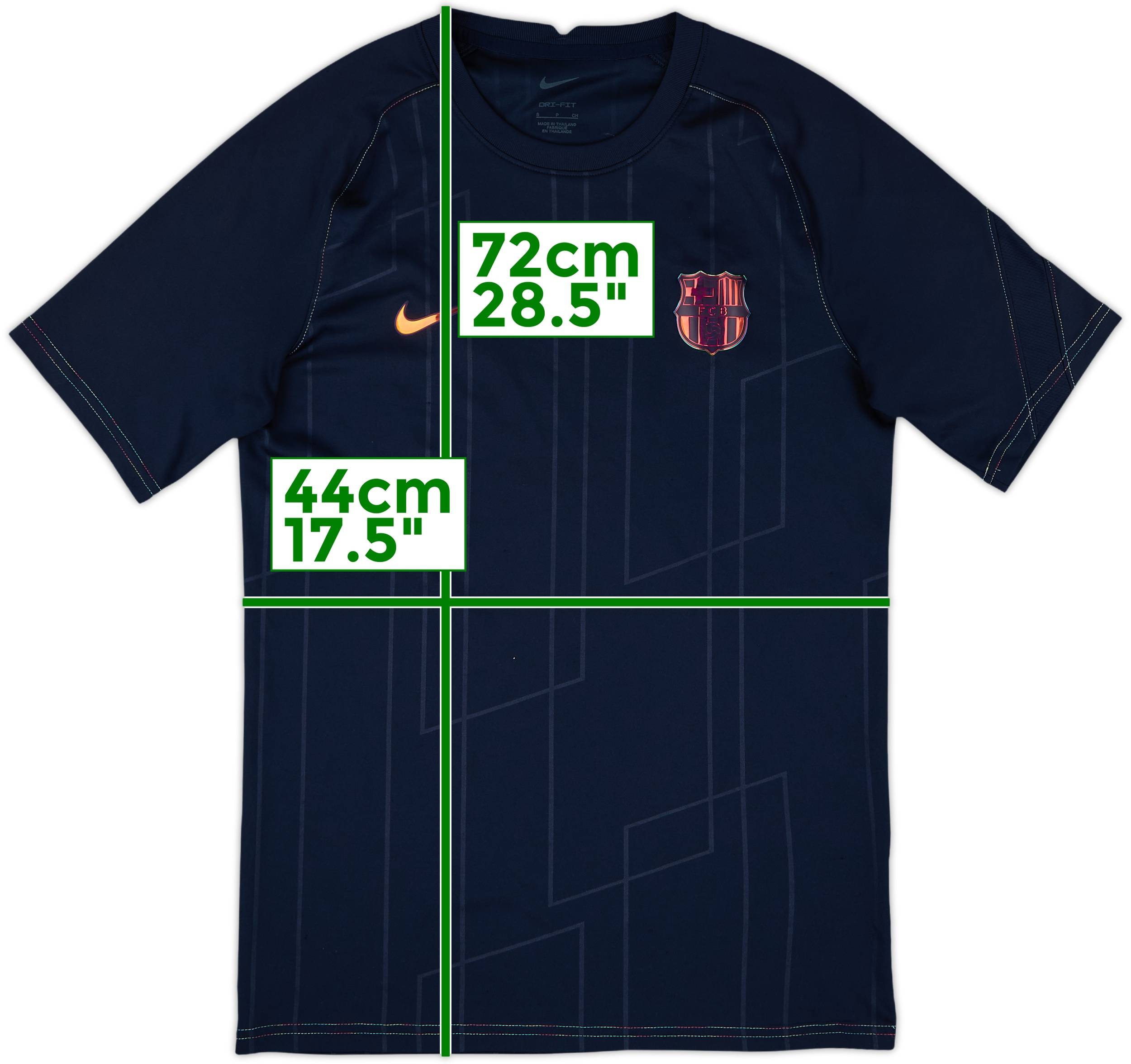 2021-22 Barcelona Nike Training Shirt - 9/10 - (S)