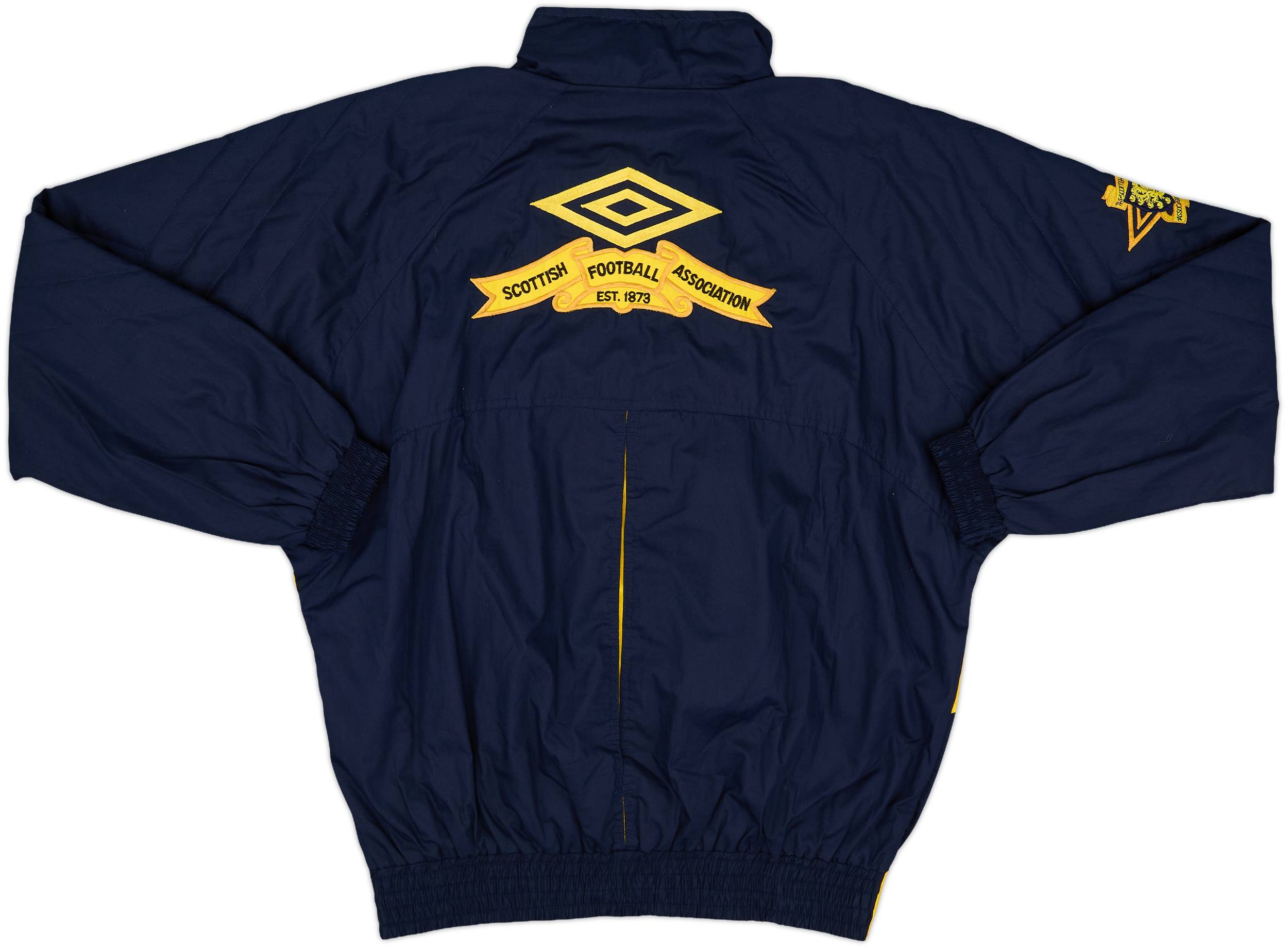 【1990-92 Umbro Scotland tracktop jacket】 1990-92 Scotland Umbro Track Jacket - 8/10 - (M)