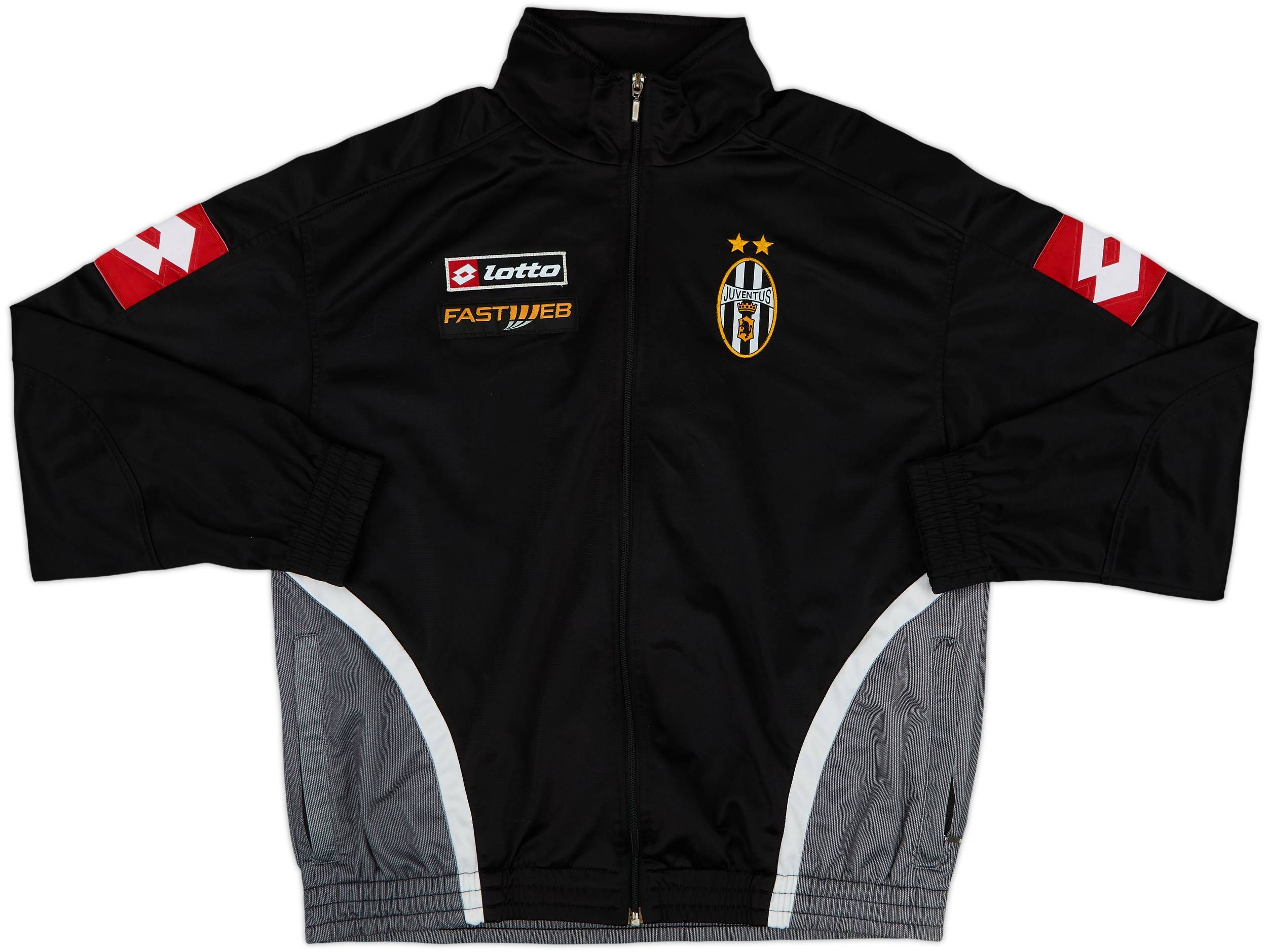 2001-02 Juventus Lotto Track Jacket - 8/10 - (XL)