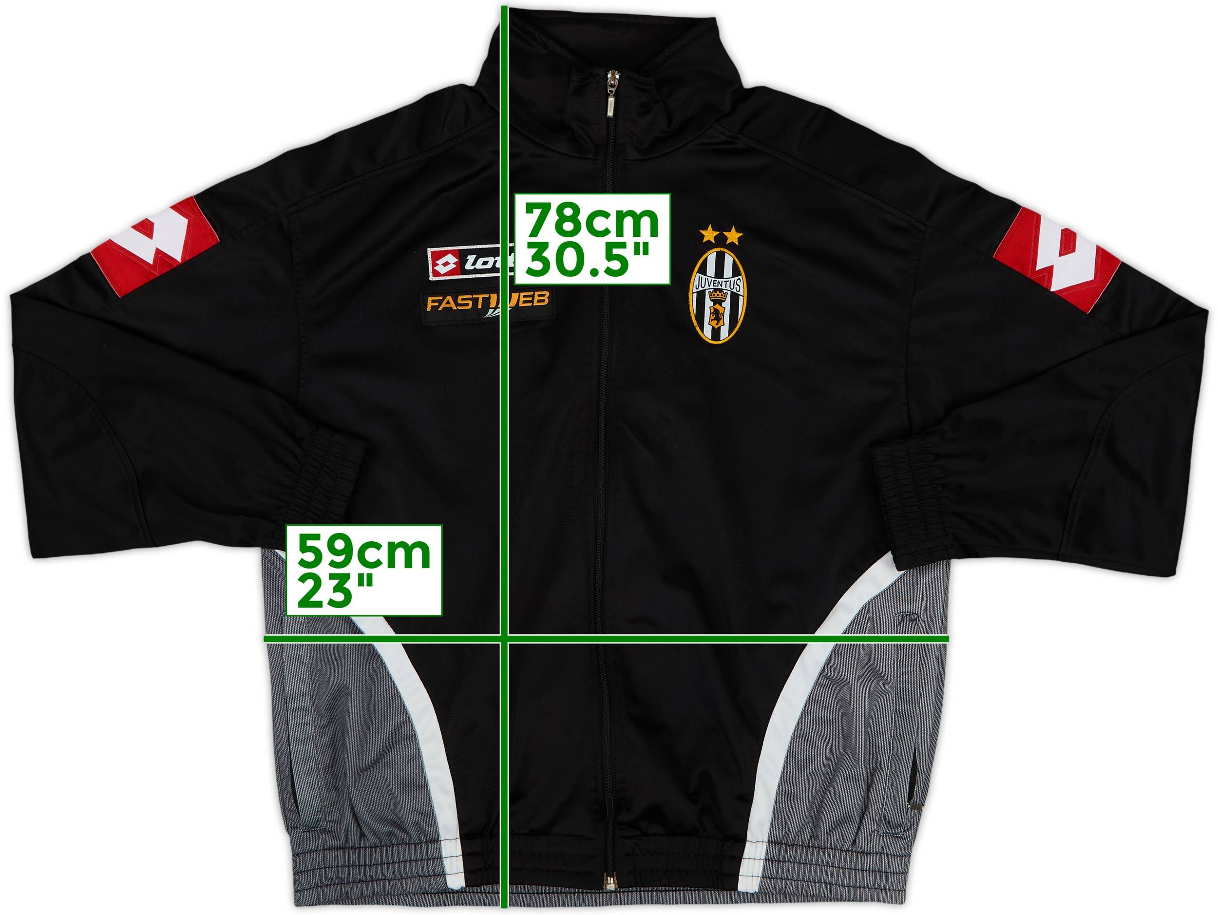 独特な店 2001-02 Juventus (XL) - 8/10 - Jacket Track Lotto ウェア