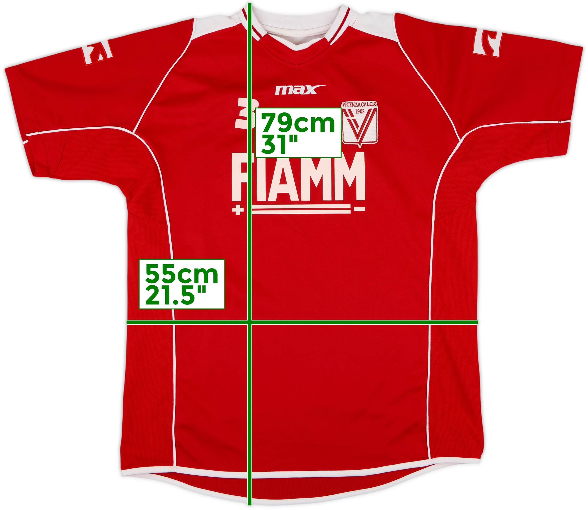 90s VICENZA ヴィチェンツァ サッカーシャツ ユニフォーム