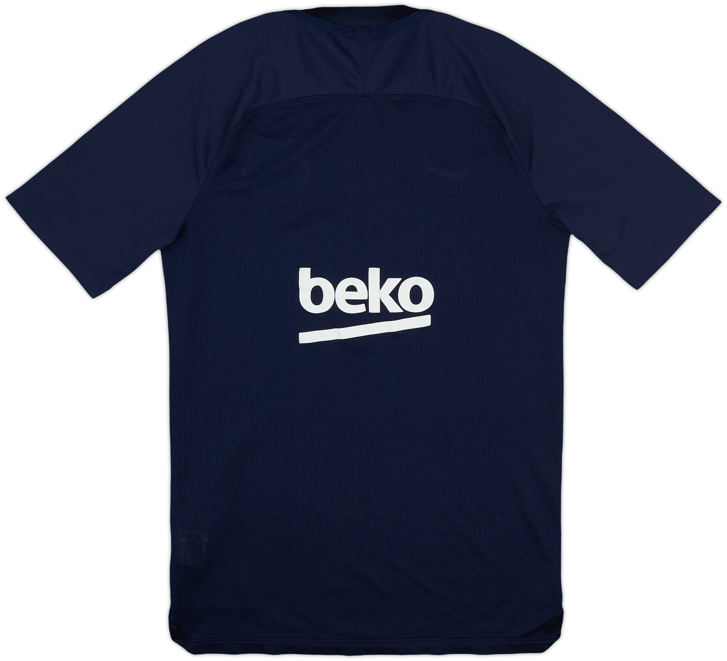 Authentic Nike 2018-2019 FC Barcelona Black Training Top