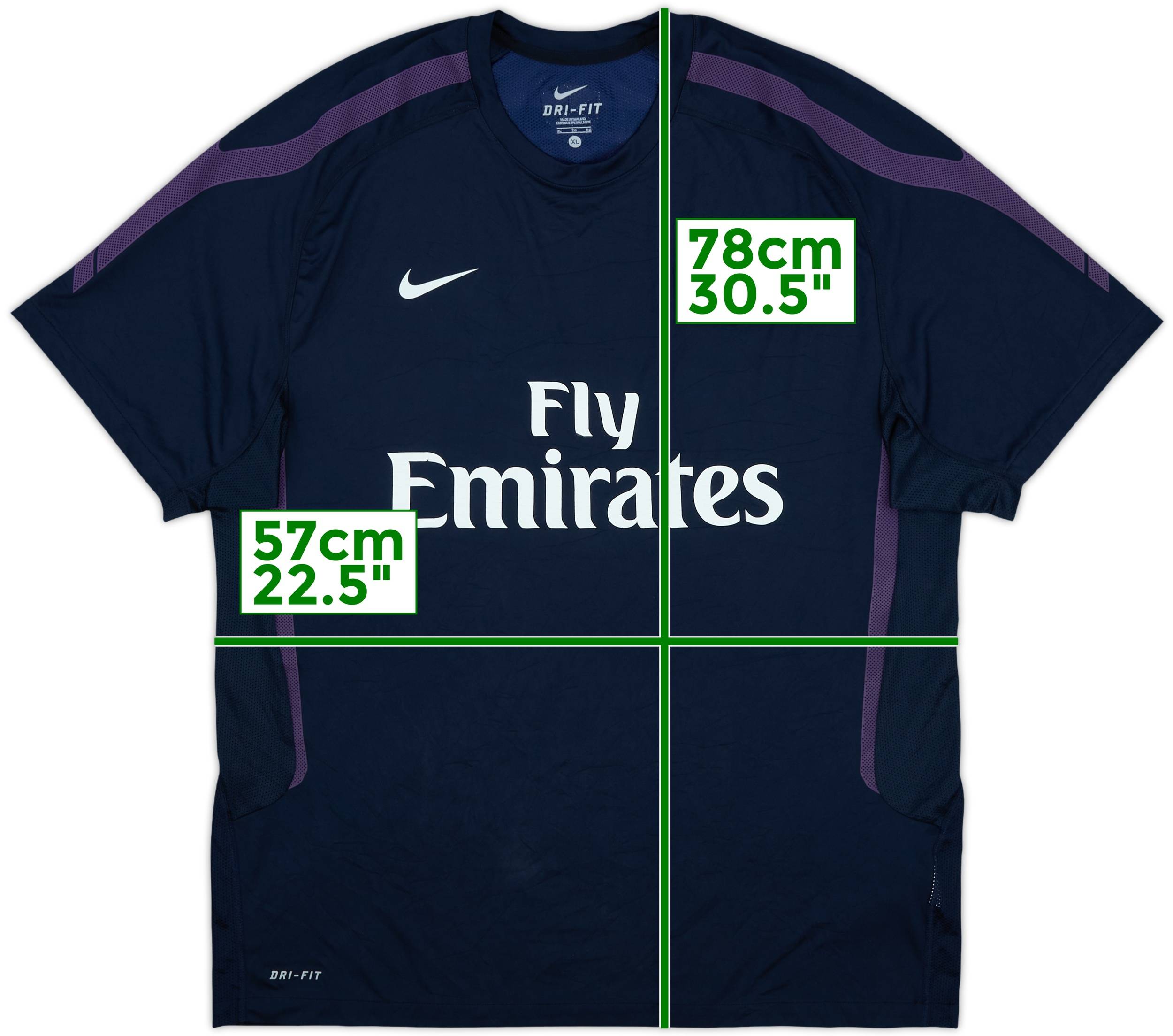 2010-11 Paris Saint-Germain Nike Training Shirt - 7/10 - (XL)