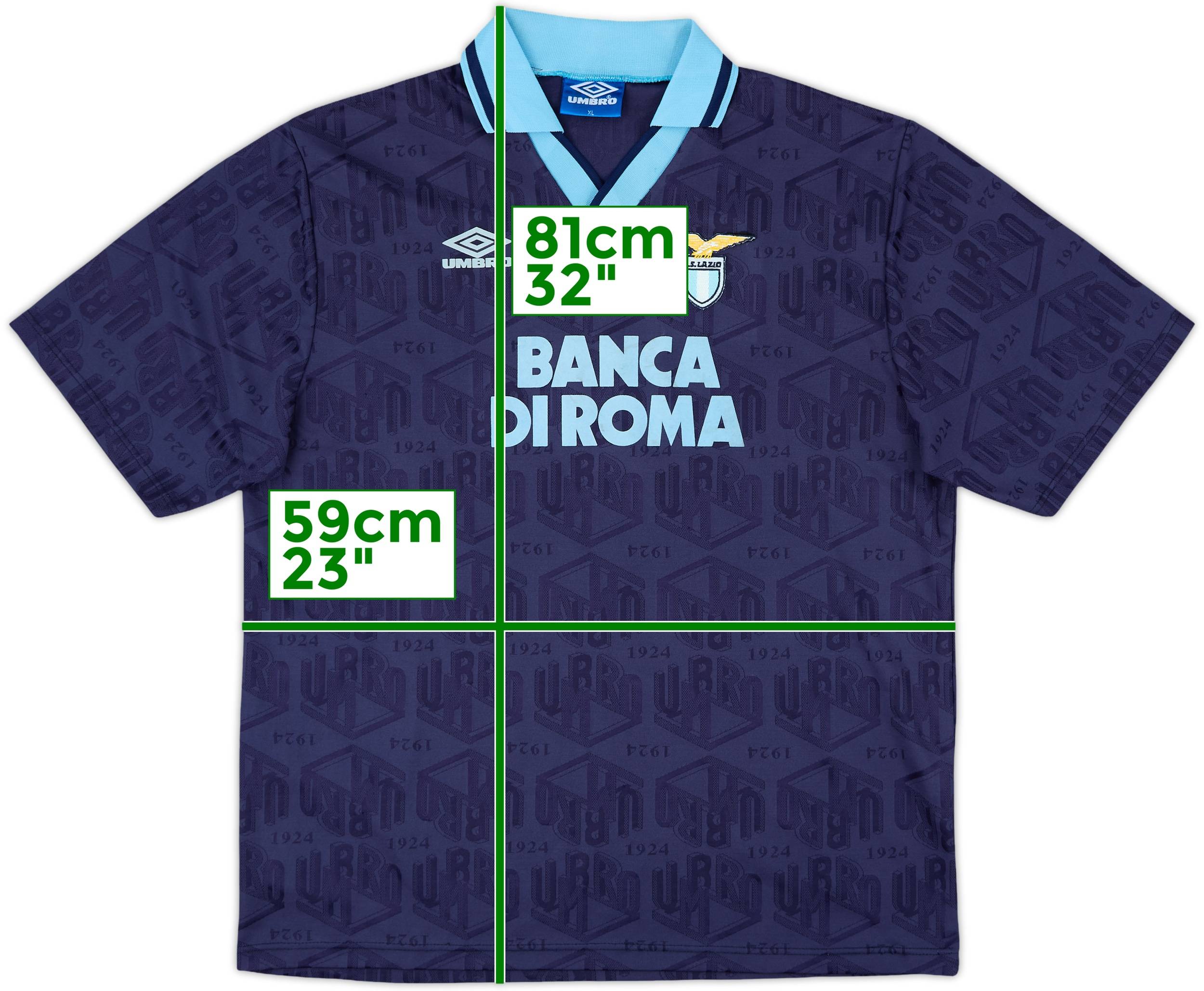 1993-1995 ラツィオ LAZIO ホーム ヴィンテージユニフォーム
