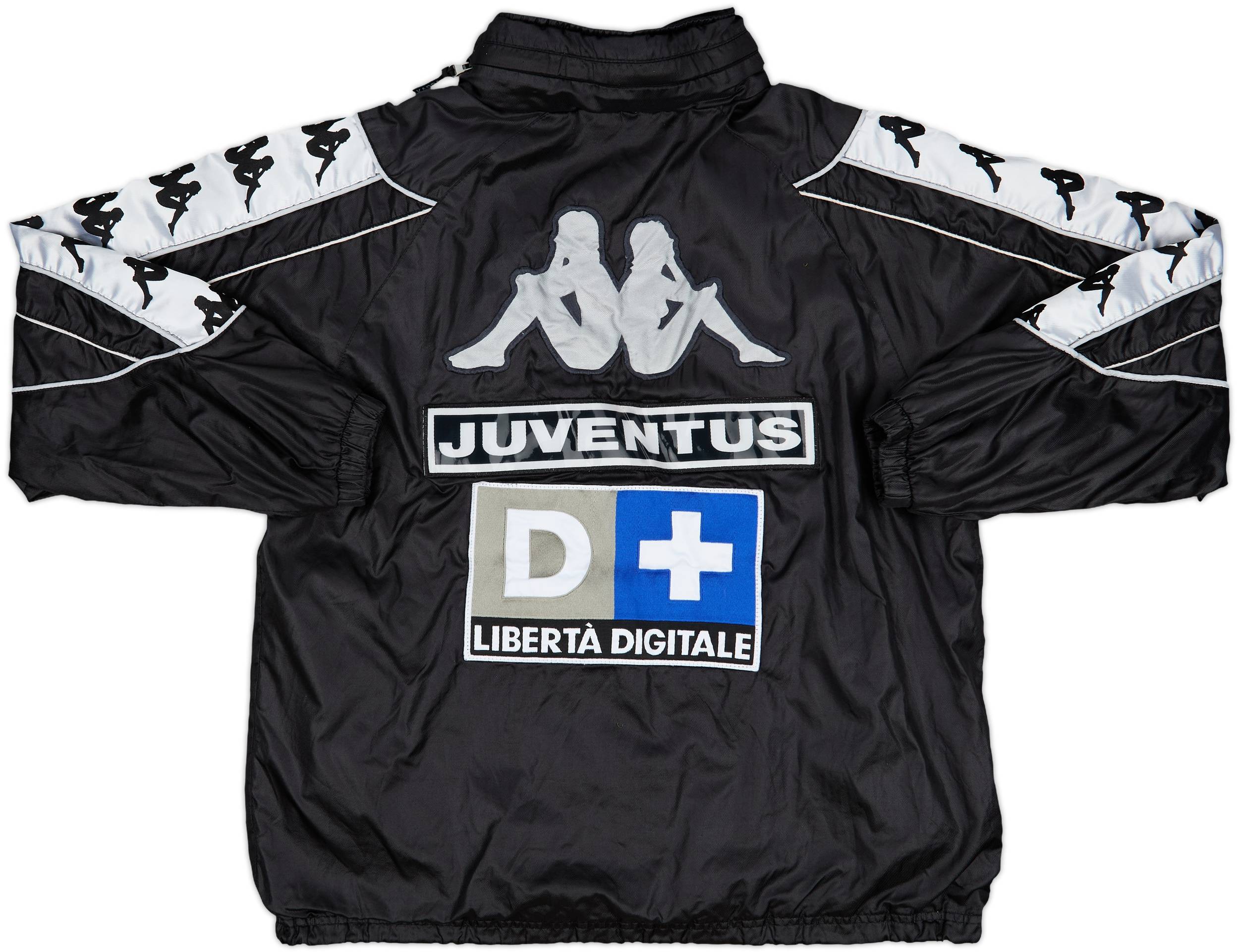 1999-00 Juventus Kappa Hooded Rain Jacket - 9/10 - (L)