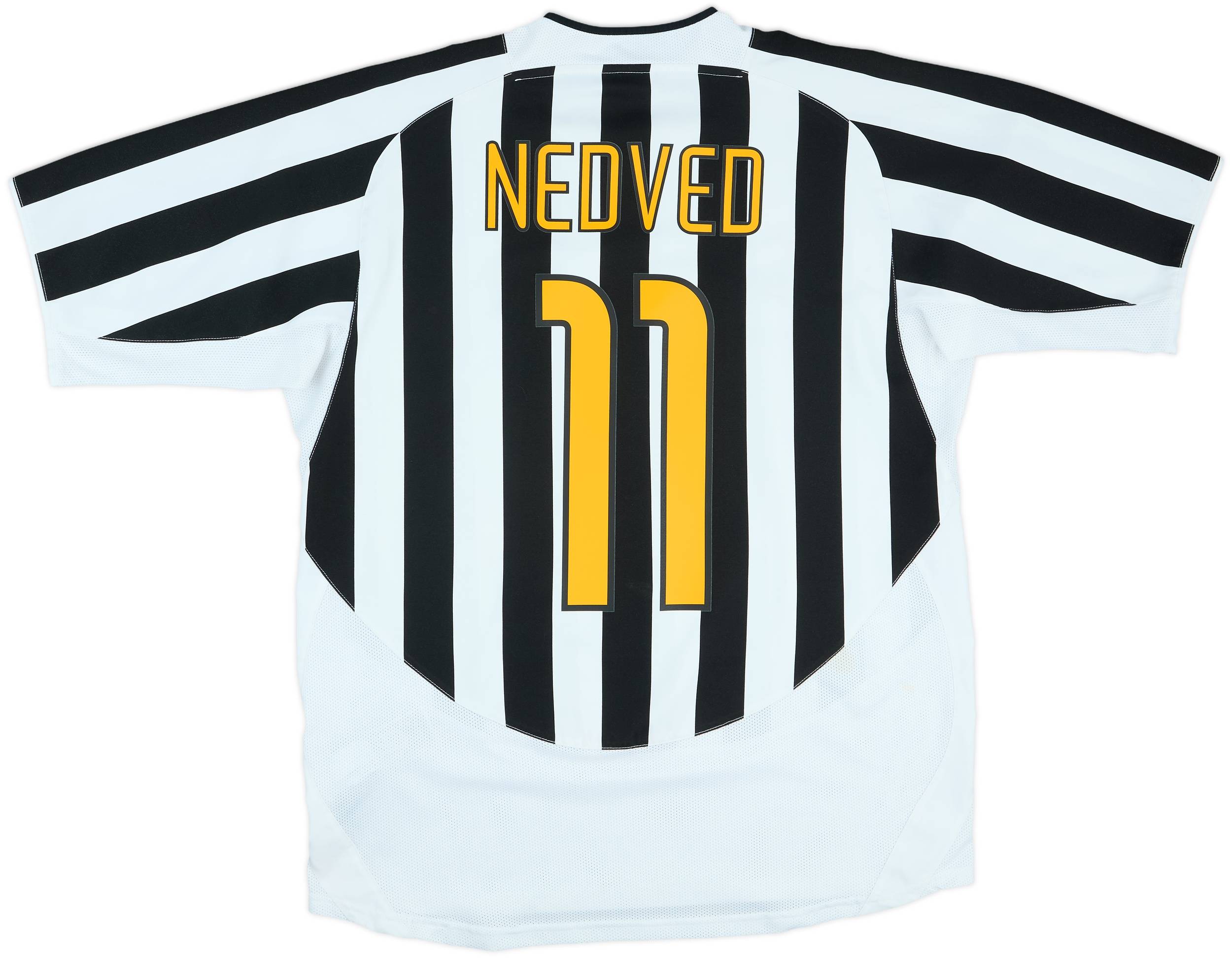 2003-04 Juventus Home Shirt Nedved #11 - 7/10 - (L)