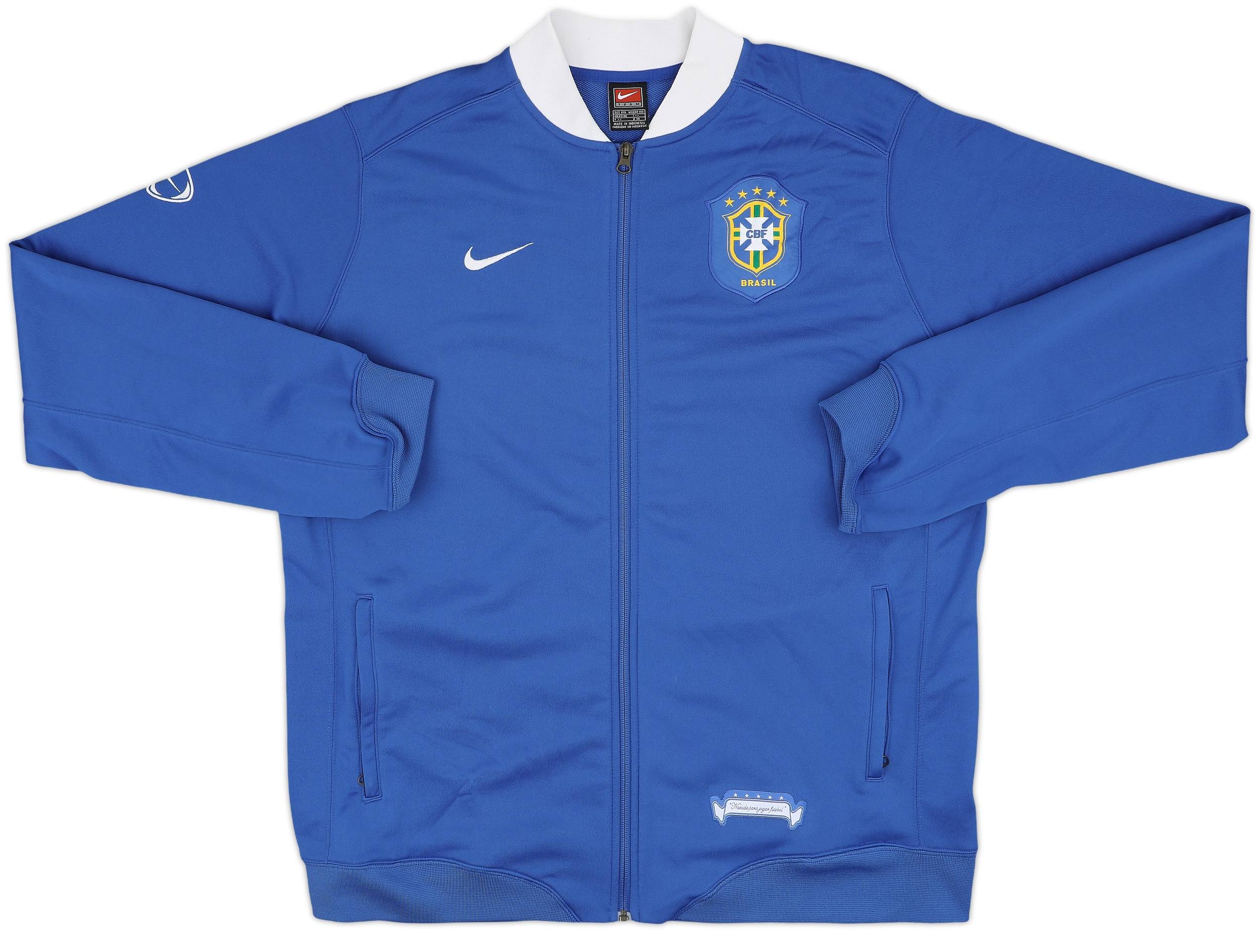 2006-07 Brazil Nike Track Jacket - 6/10 - (XXL)