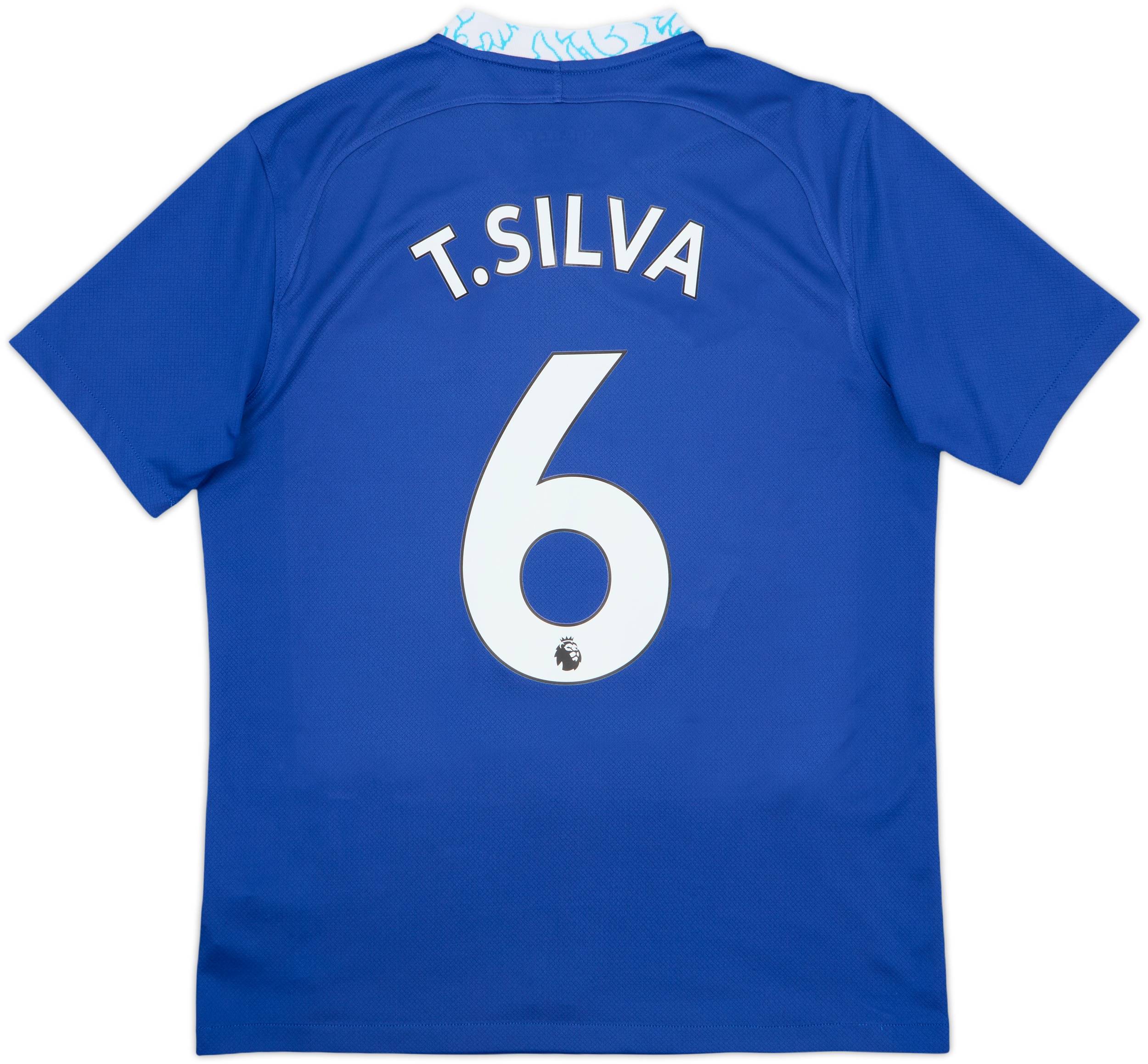 2022-23 Chelsea Home Shirt T.Silva #6 - 8/10 - (M)