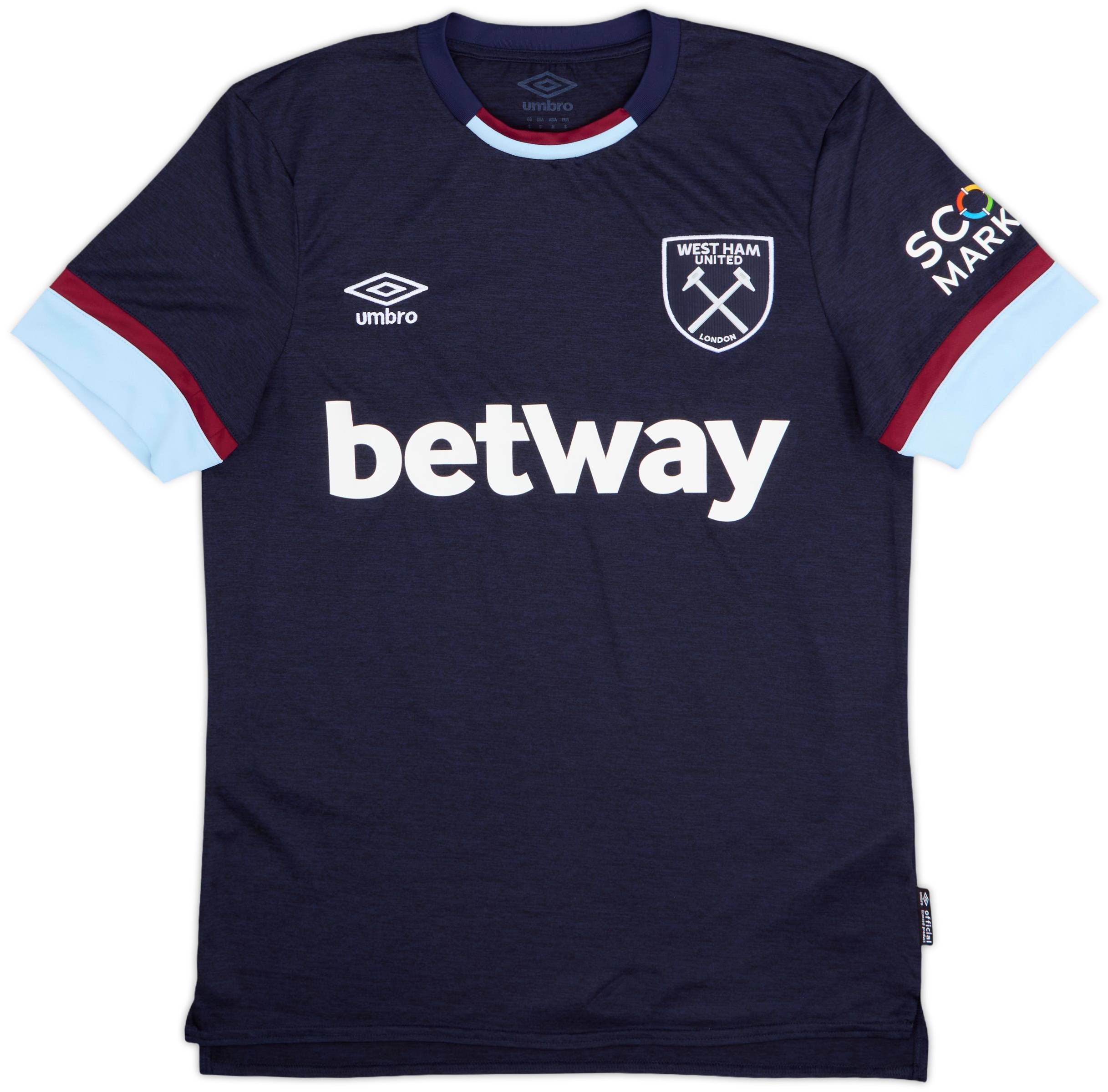 2016-17 West Ham Home Shirt - 6/10 - (L)