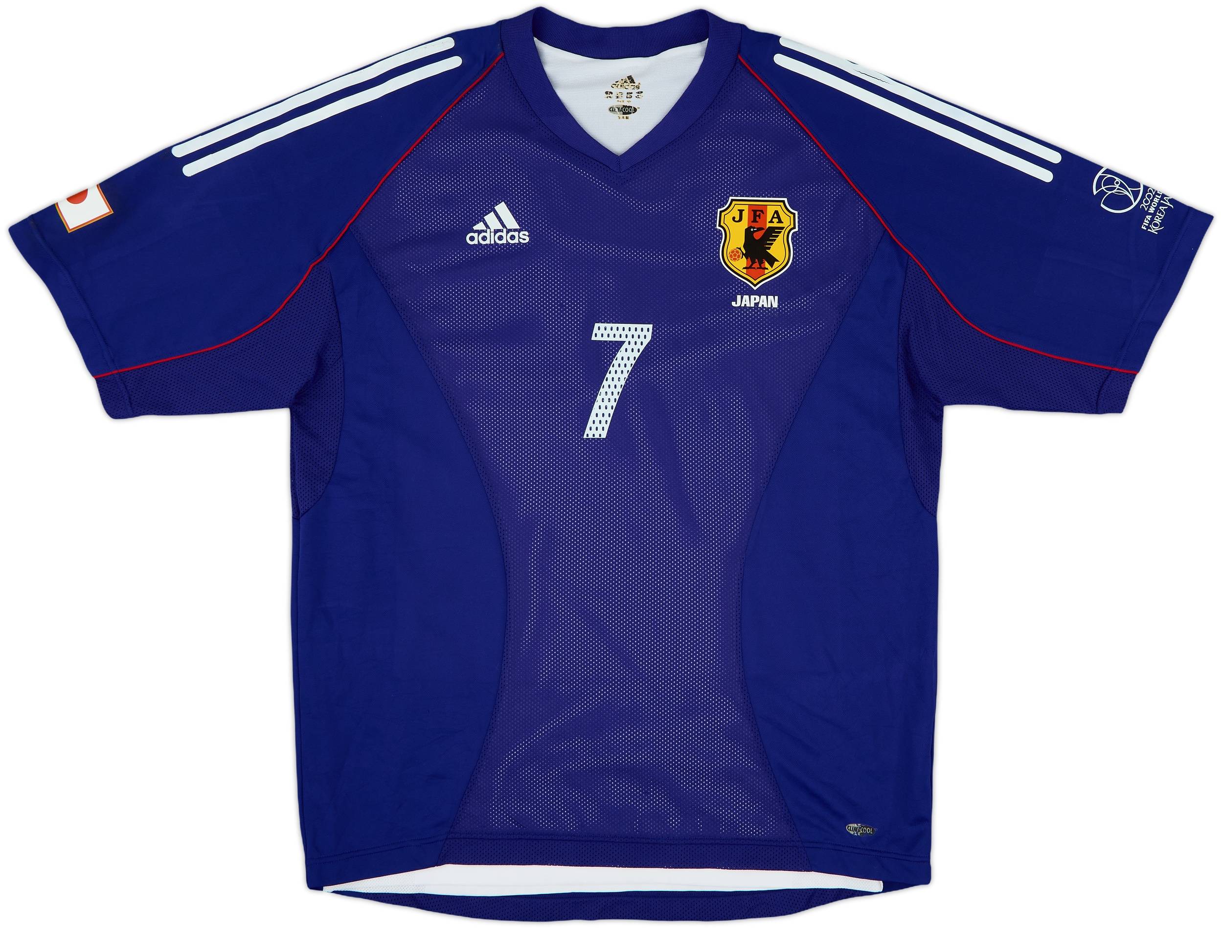 2002-04 Japan Player Issue Home Shirt Nakata #7 - 8/10 - (XL)
