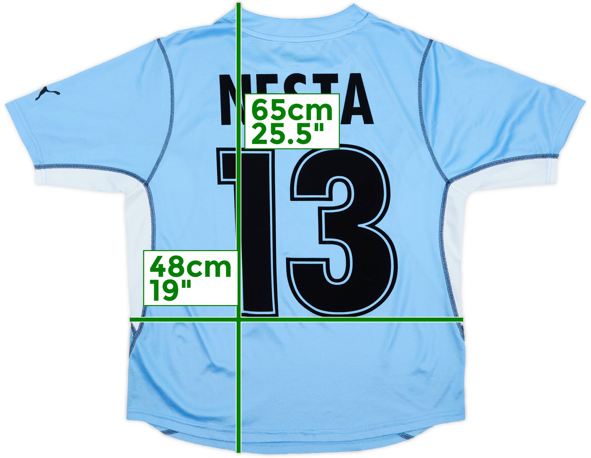 口コミ サイト 商品 Nesta Shirt Home Lazio 2001-02 #13 (S) - 8/10 - ウェア