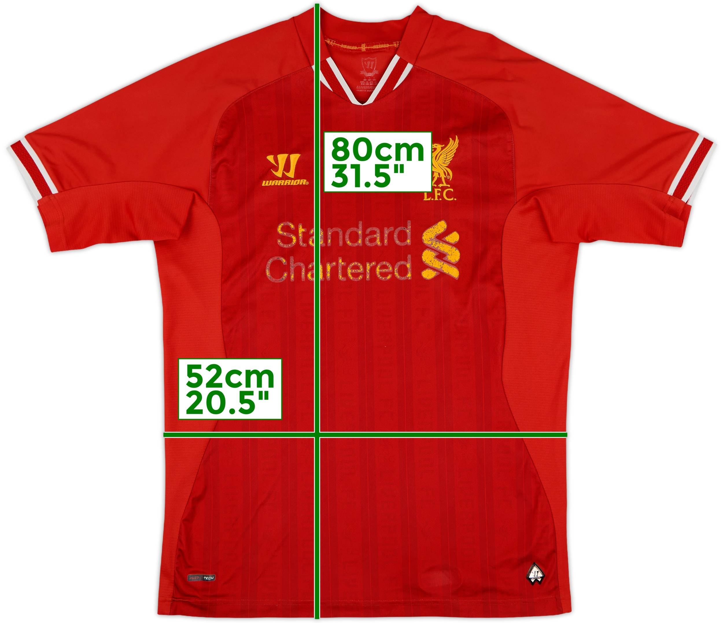 ウェア 13/14 Liverpool Home Retro Kit Season 2013-14 Liverpool Home Shirt - 4/10 - (L)