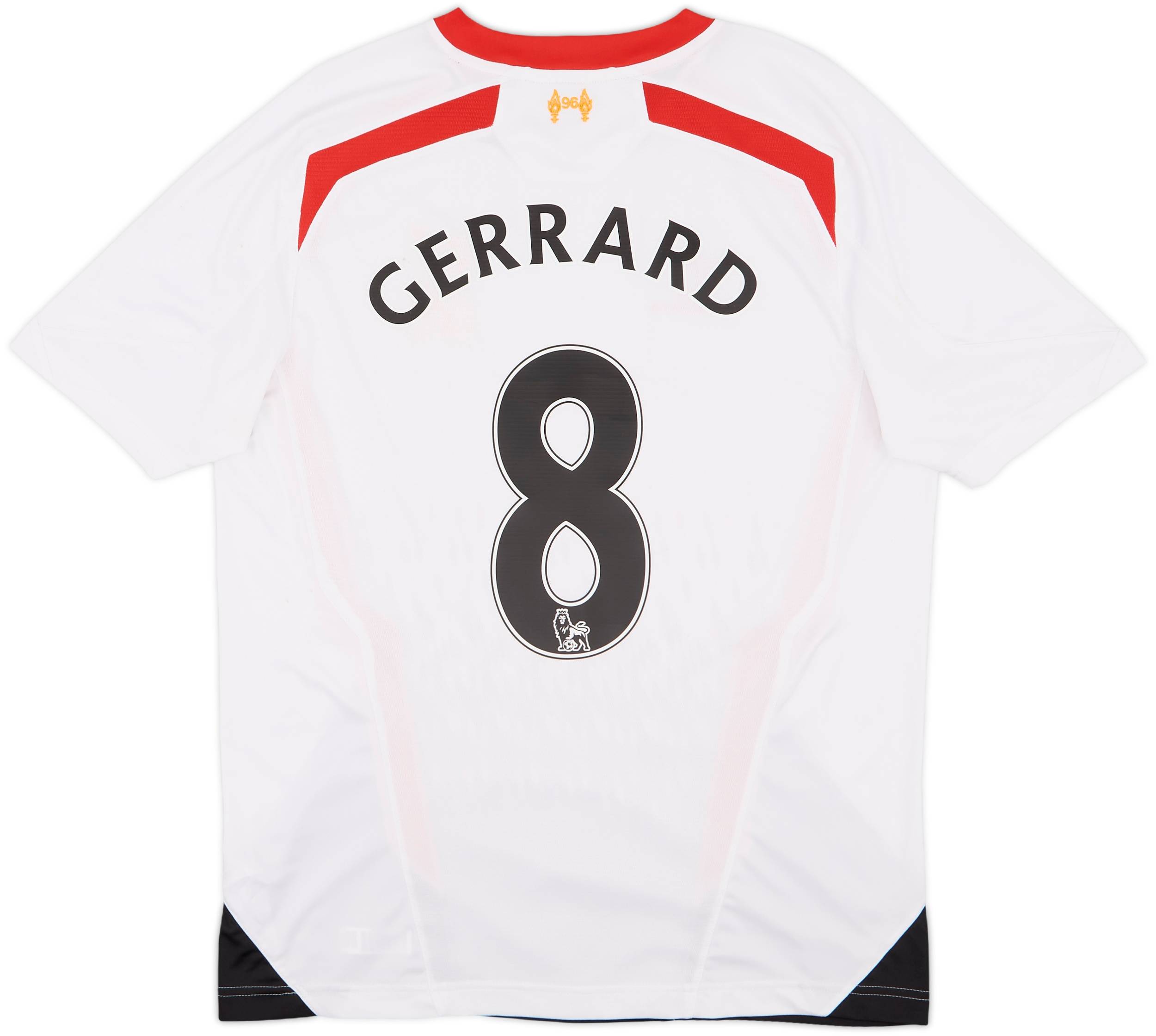 2013-14 Liverpool Away Shirt Gerrard #8 - 5/10 - (M)