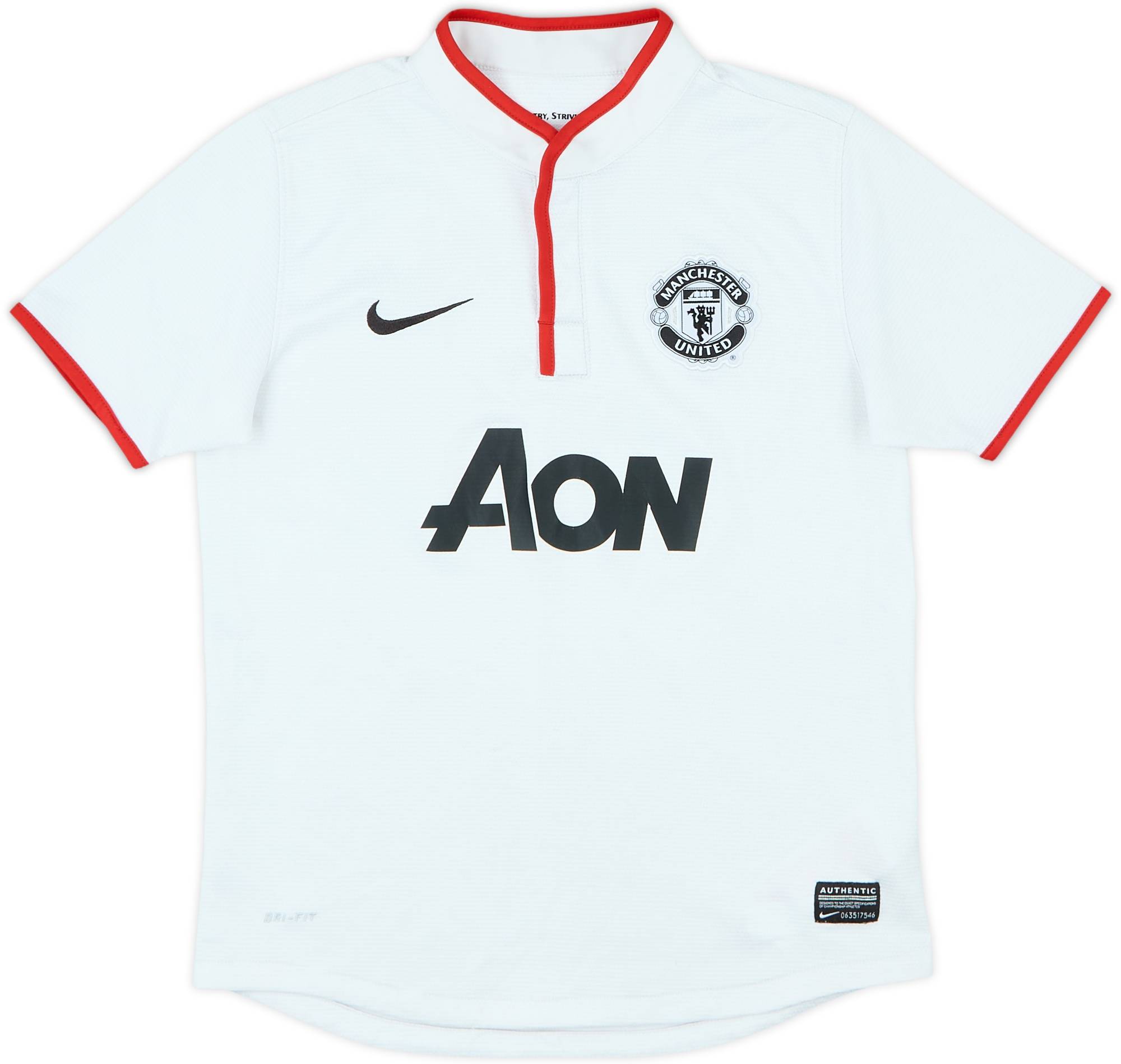 2012-14 Manchester United Away Shirt - 8/10 - (M.Boys)
