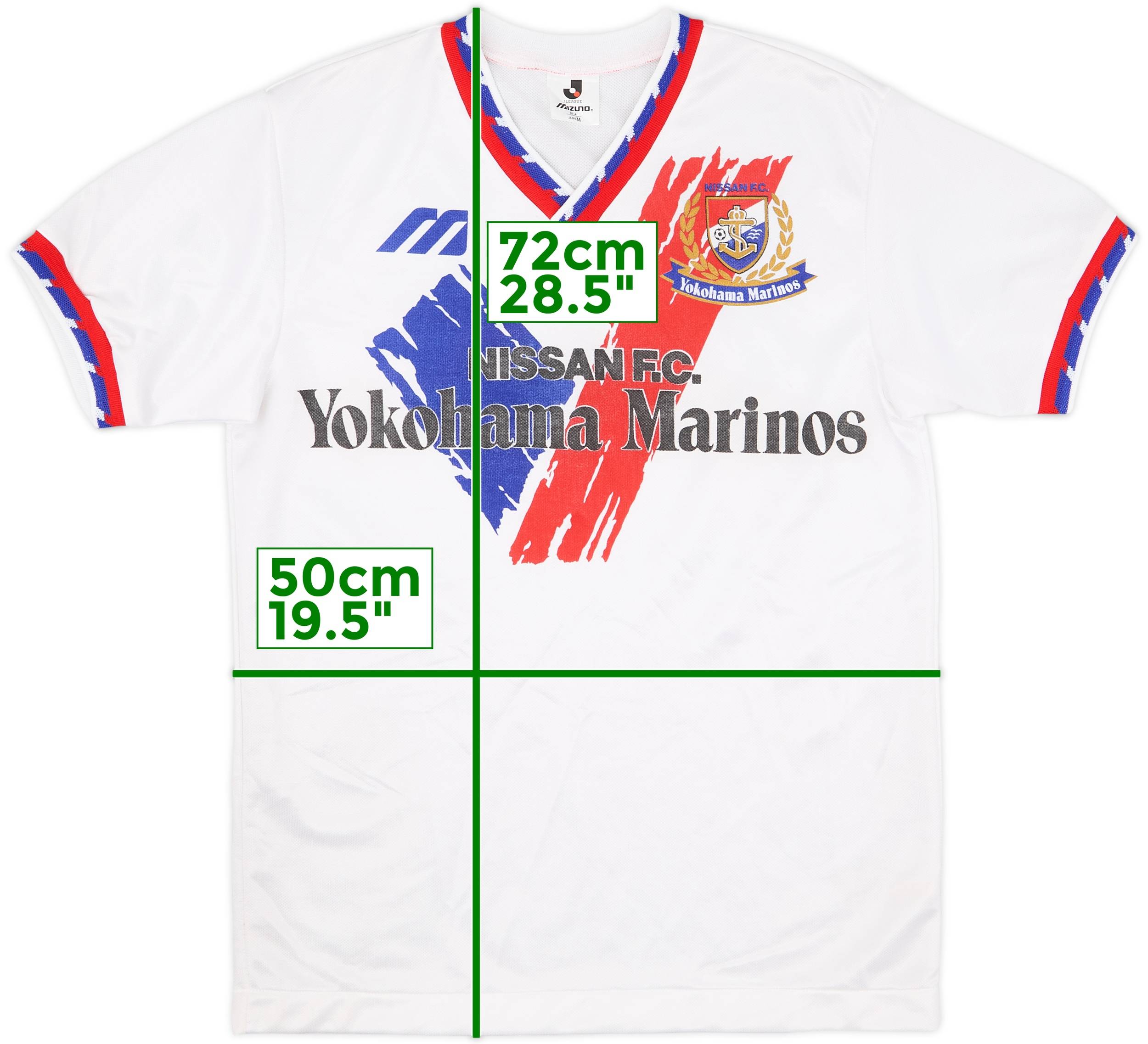 世界の 1993-94 Yokohama Mizuno Training Shirt - 8/10 - (M) ウェア
