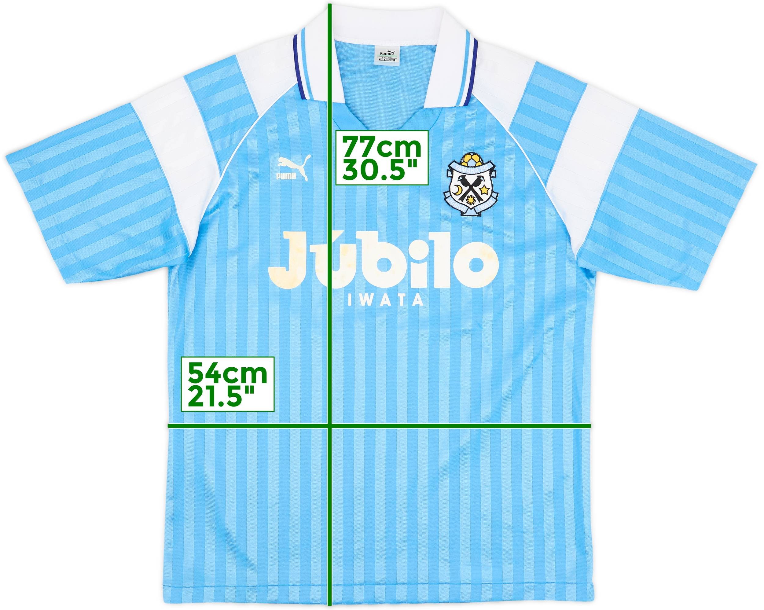 Jubilo Iwata Training Jersey Shirt 100% Original L 1993 J